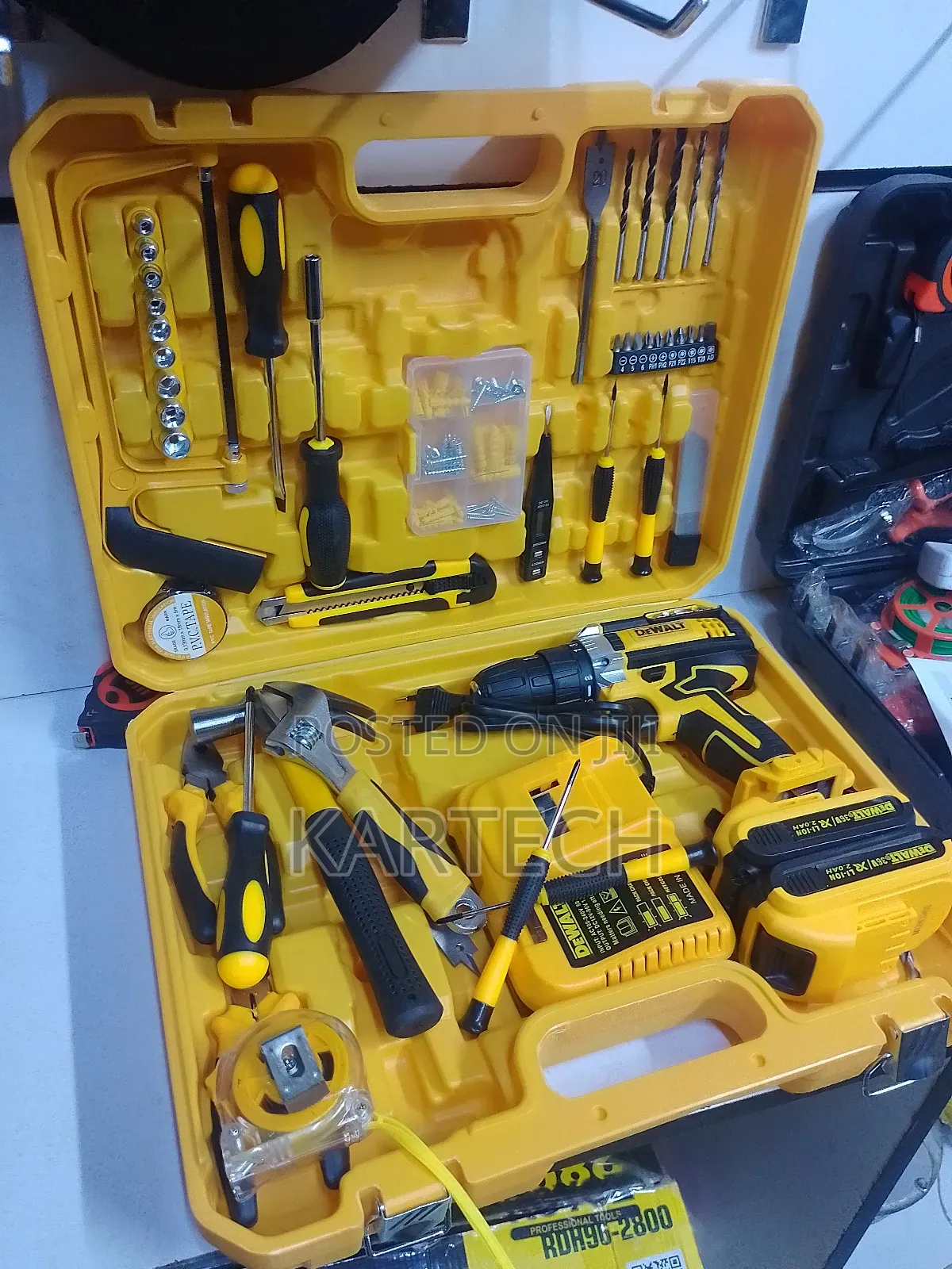 Dewalt 36v Cordless Drill Set Full Toolset Kit
