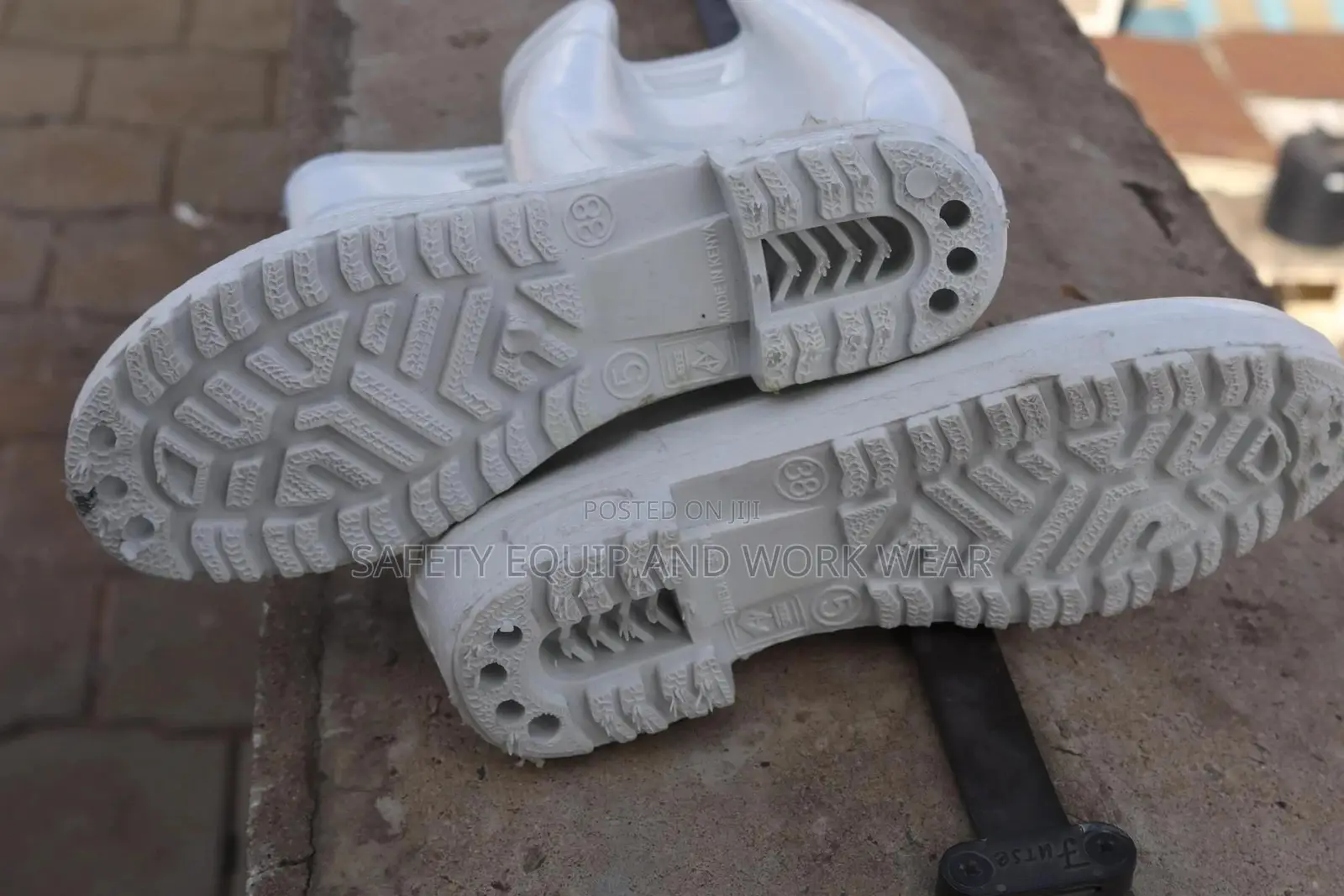 White Light Gumboots (Preferred For Milking)
