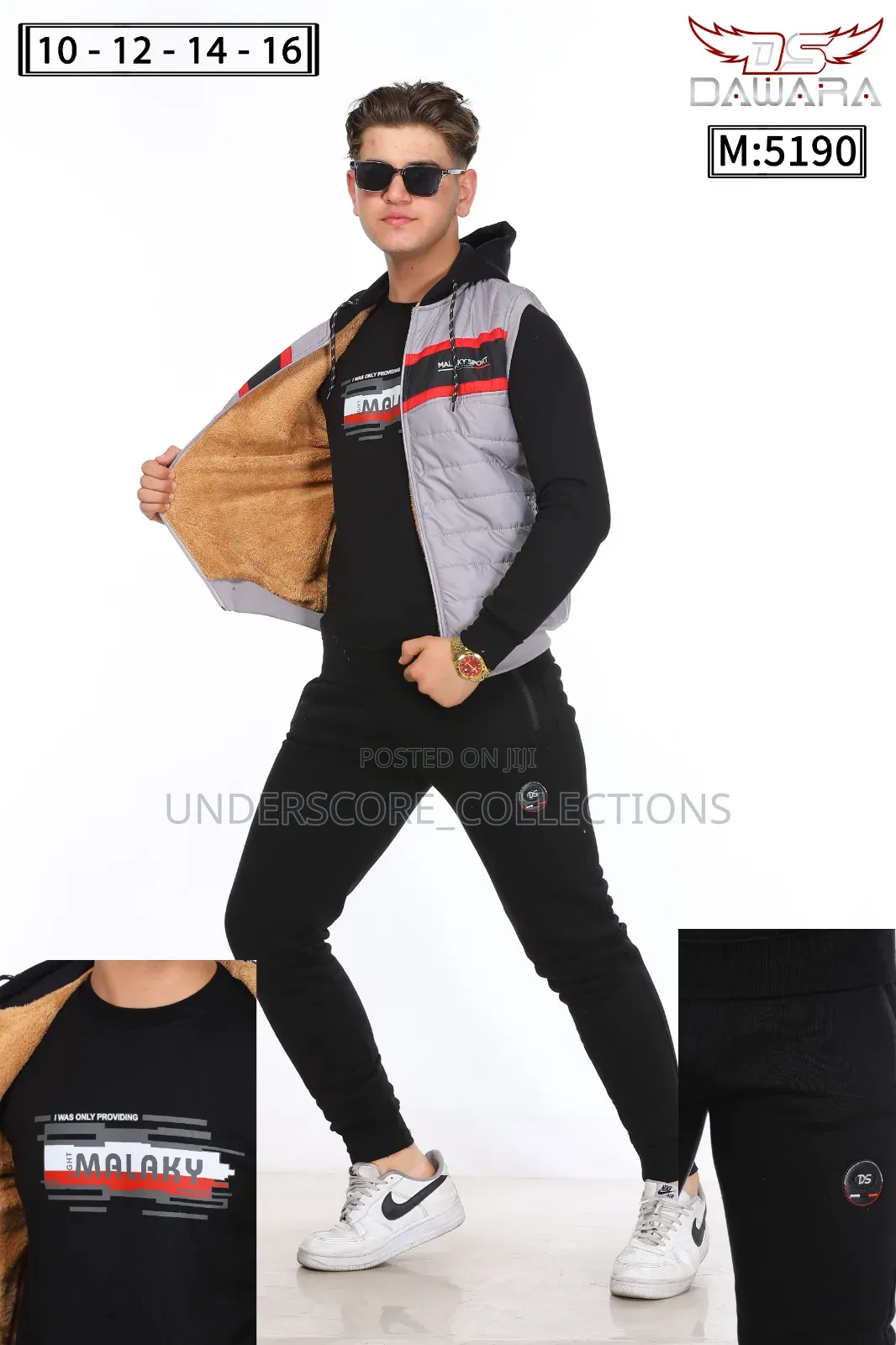 Turkey 3 in 1 Tracksuits.Ages 10- 16yrs.