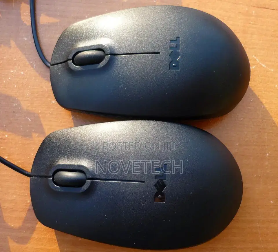 Dell MS-111-P Wired Mouse Black