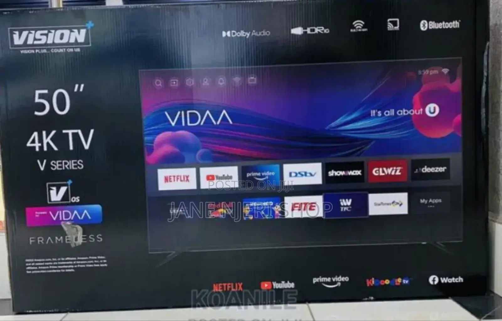 50 Inch Vision Plus Vidaa Tv