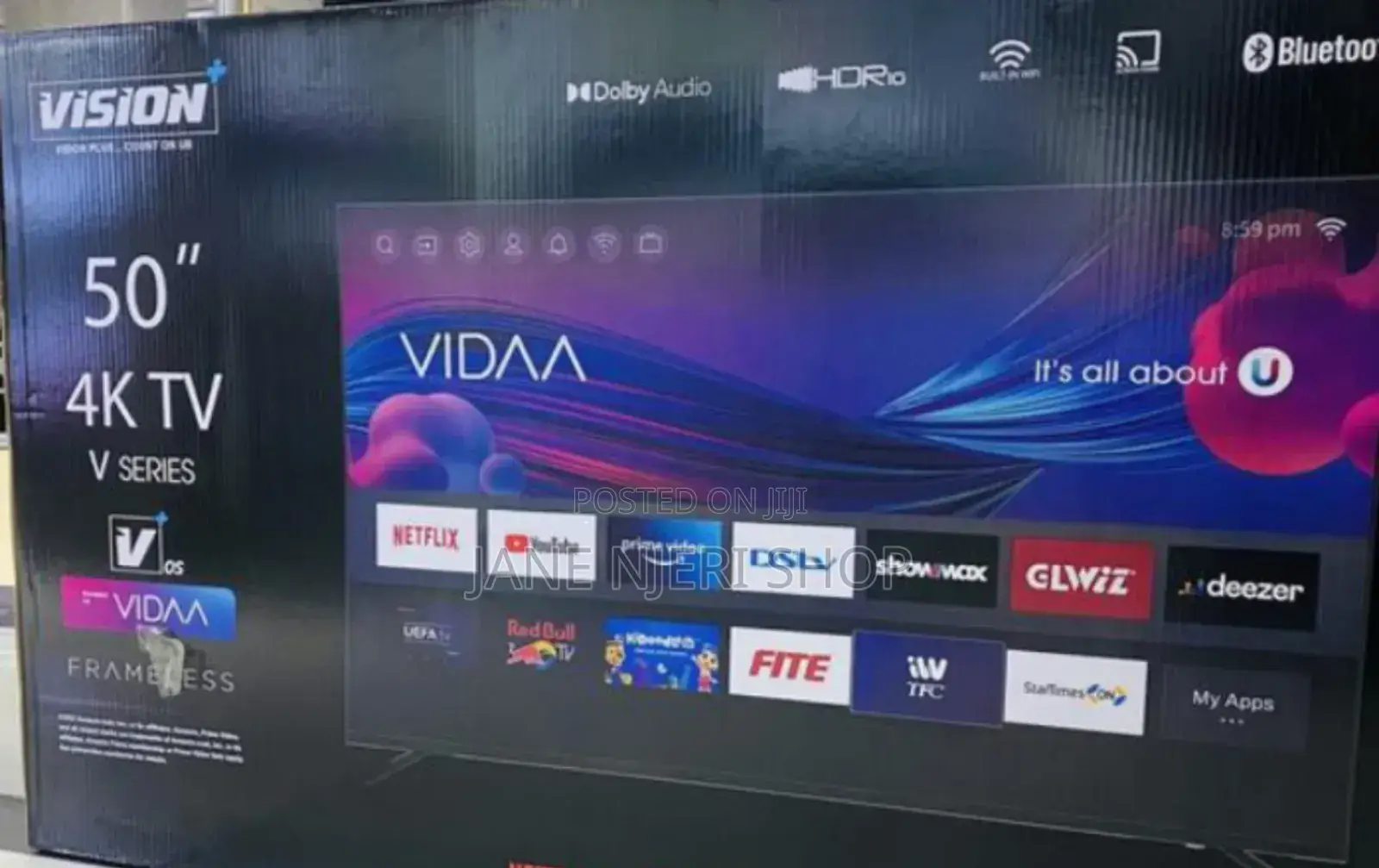 50 Inch Vision Plus Vidaa Tv