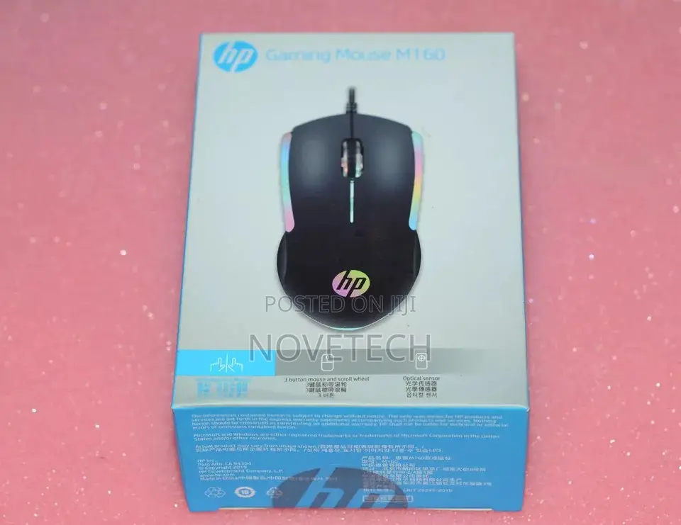 HP M160 Wired High Performance RGB Gaming Mouse