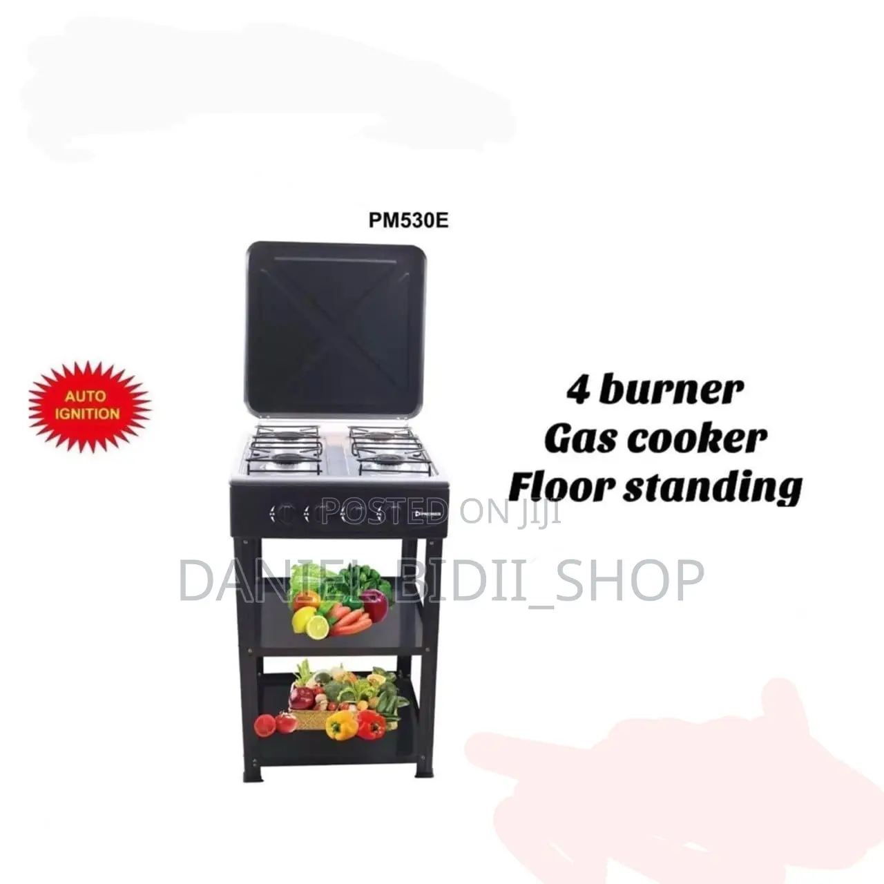 4burner Floor Standing Gas Cooker