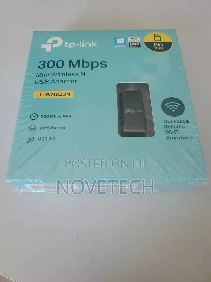 Tp-Link TL-WN823N N300mbps USB Wireless Wifi Network Adapter