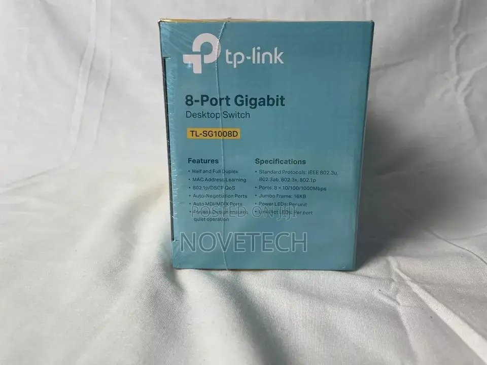 Tp-Link 8-Port Gigabit Desktop Switch - TL-SG1008D