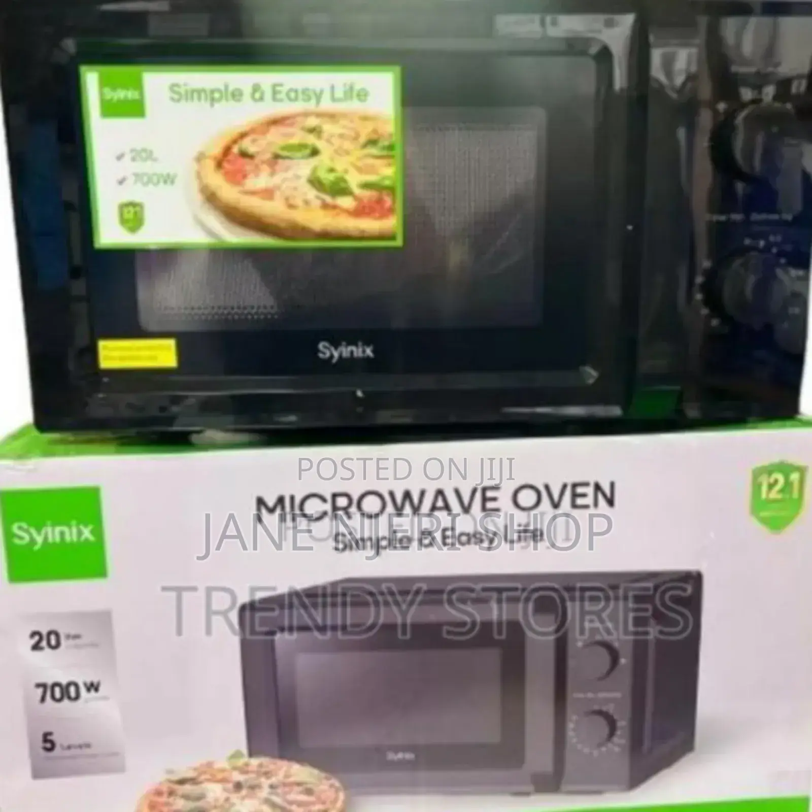 Brand New Manual 20 Litres Syinix Microwave