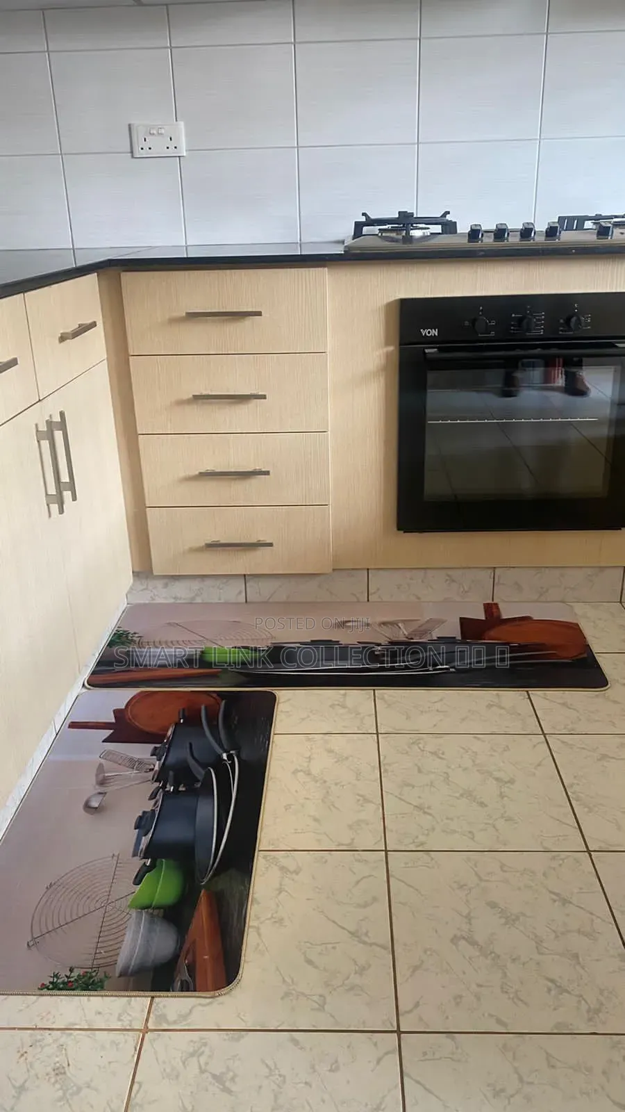 2 Pc Kitchen Mat Big Size 
