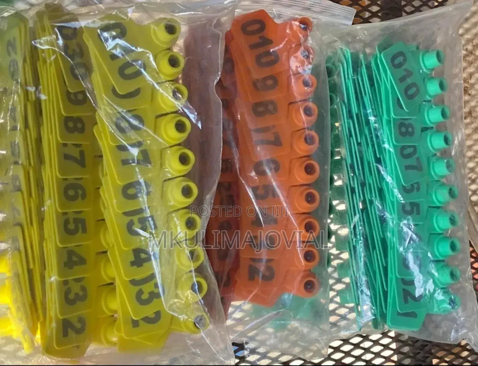 All Colours Ear Tags(For Cows/Sheep/Goats)