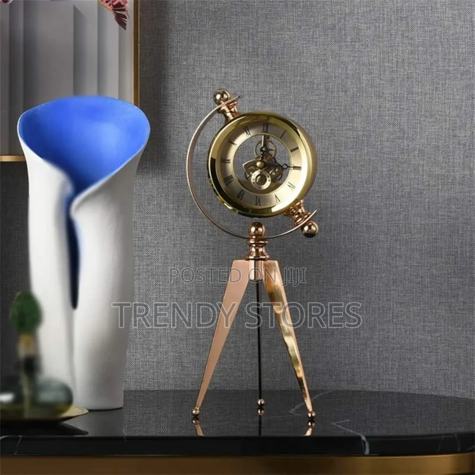 European Roman Desk Clock