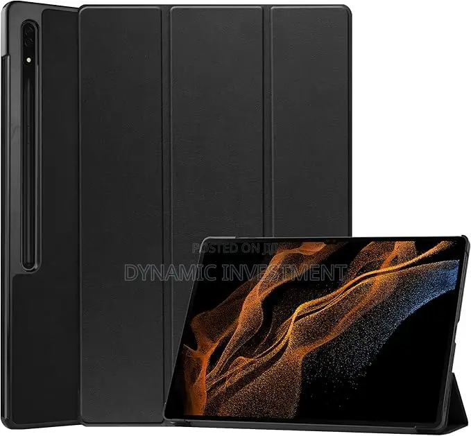 Samsung Galaxy Tab S8/S9 Ultra Leather FLIP Cover Case