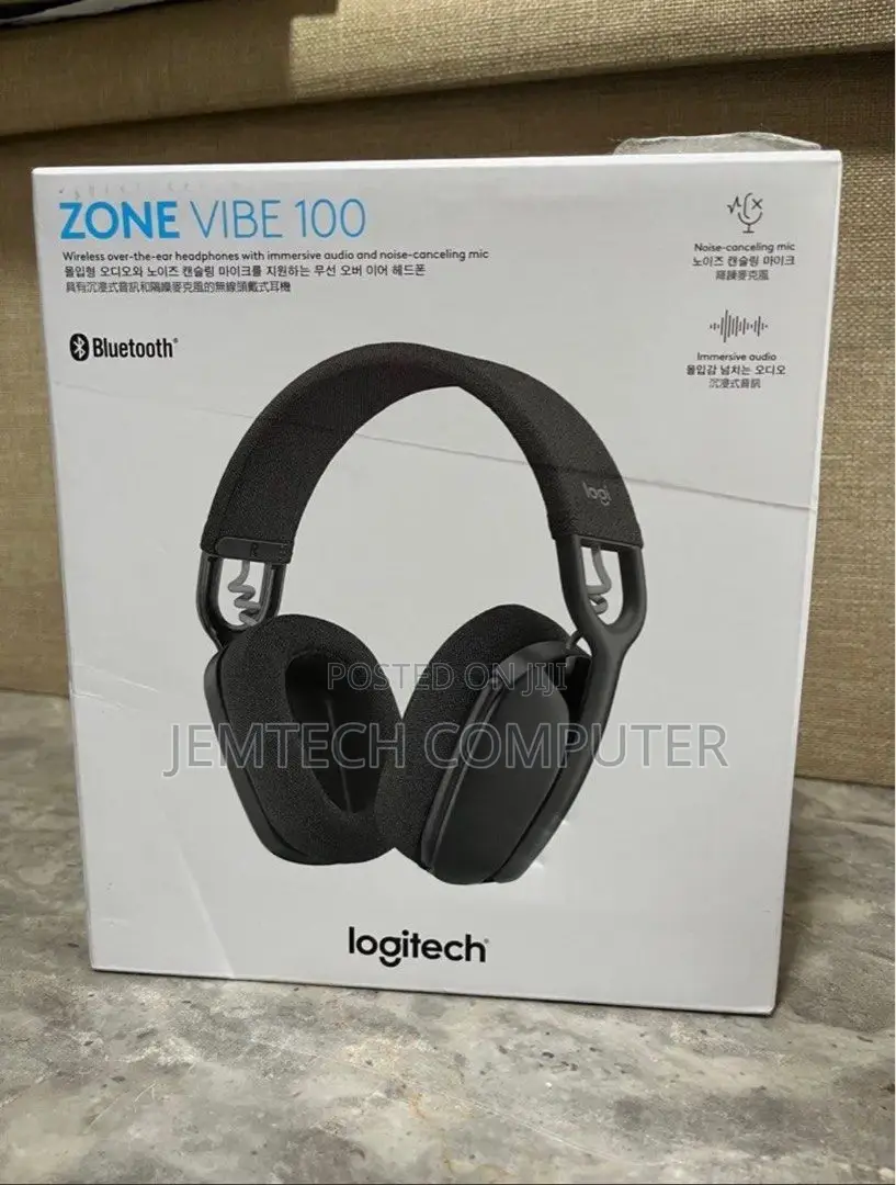 LOGITECH ZONE Bluetooth Headset Vibe 100 - GRAPHITE
