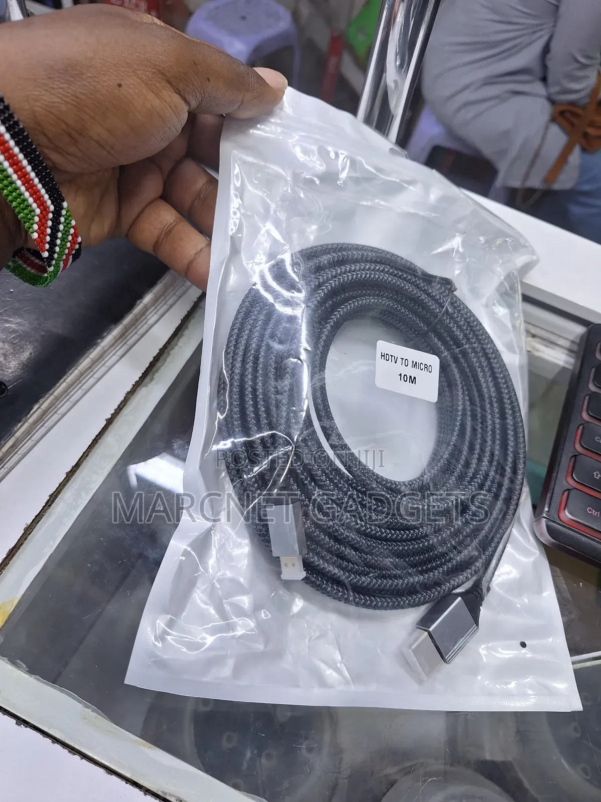 Micro Hdmi to Hdmi Cable Braided 10M Long DSLR to Capture