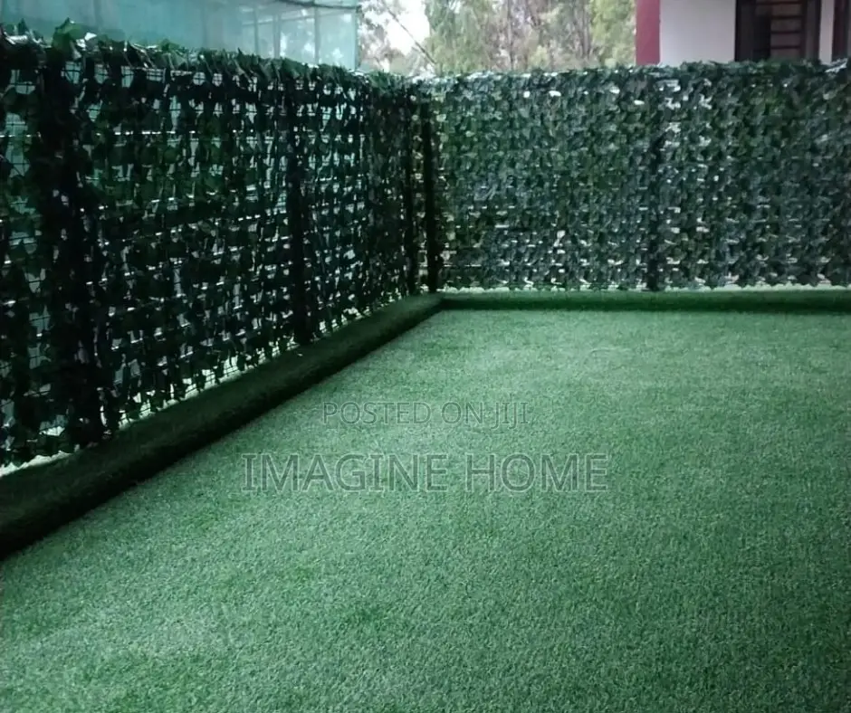 Artificial Green Fence,Homedecor With Artificialgrasscarpert