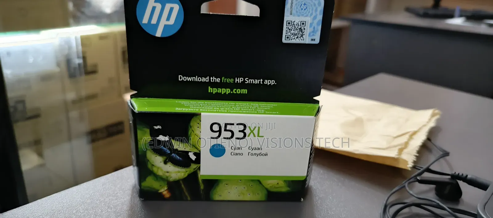 Original Hp953xl Cyan Cartridge