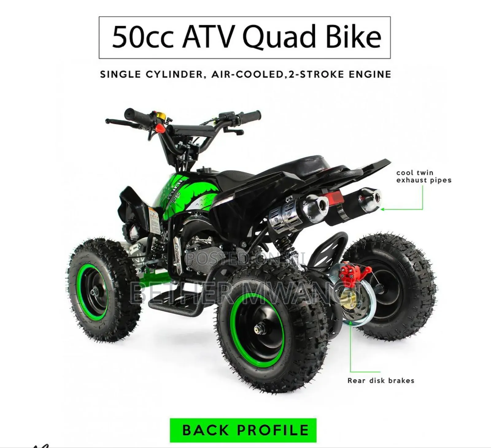 Kids ATV Quad Bike in Kenya