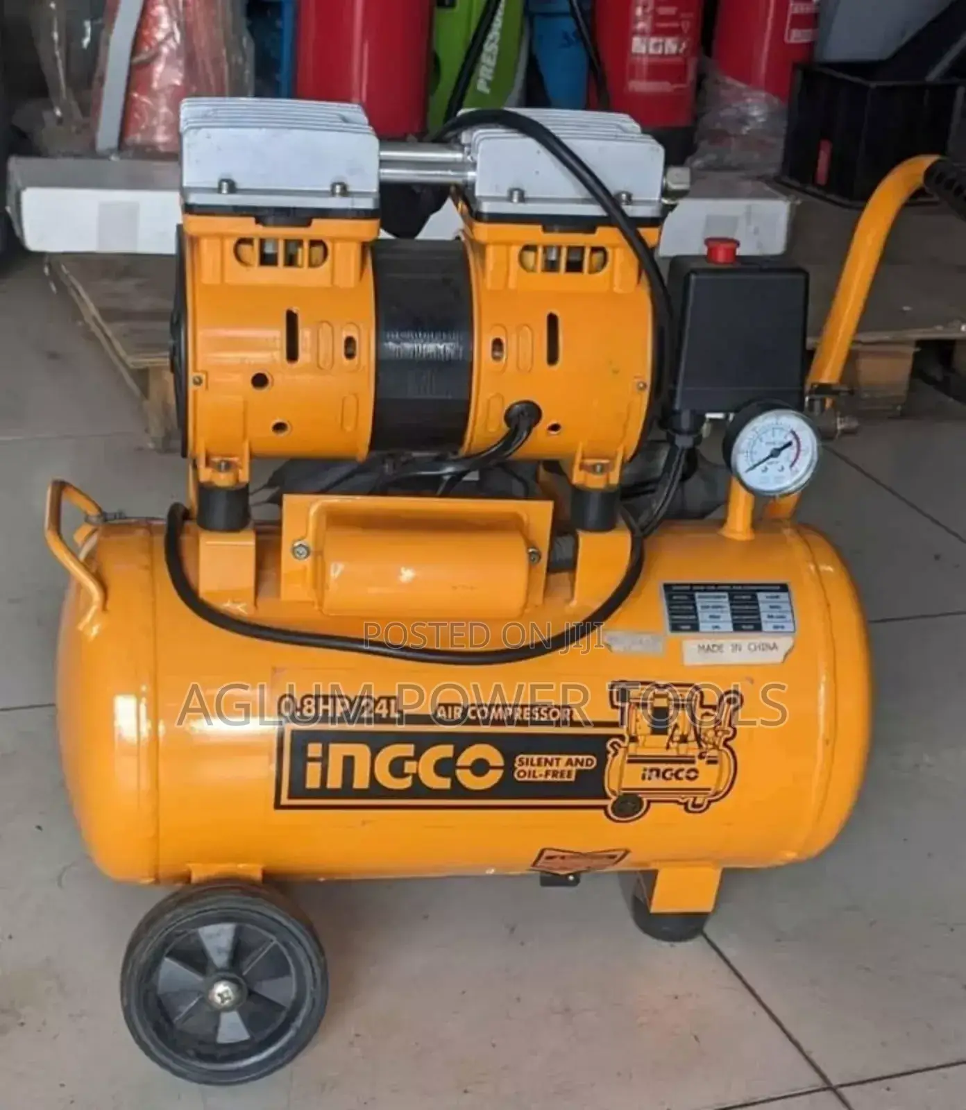 25L Air Compressor Electrical Use