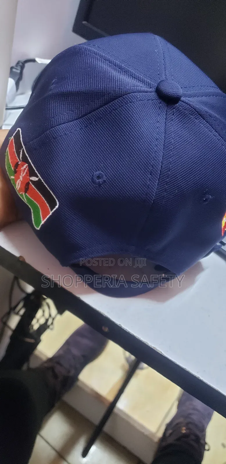 Brandable Navyblue Silk Caps