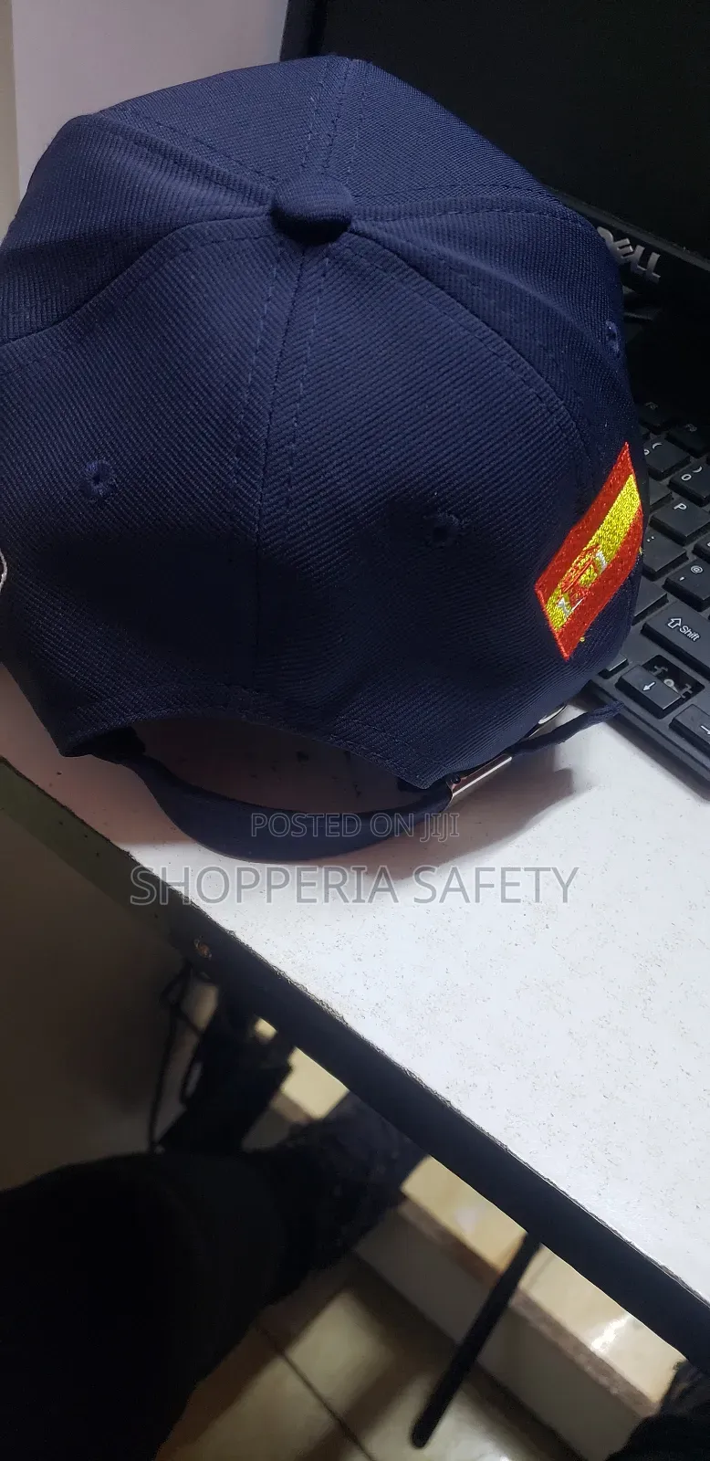 Brandable Navyblue Silk Caps