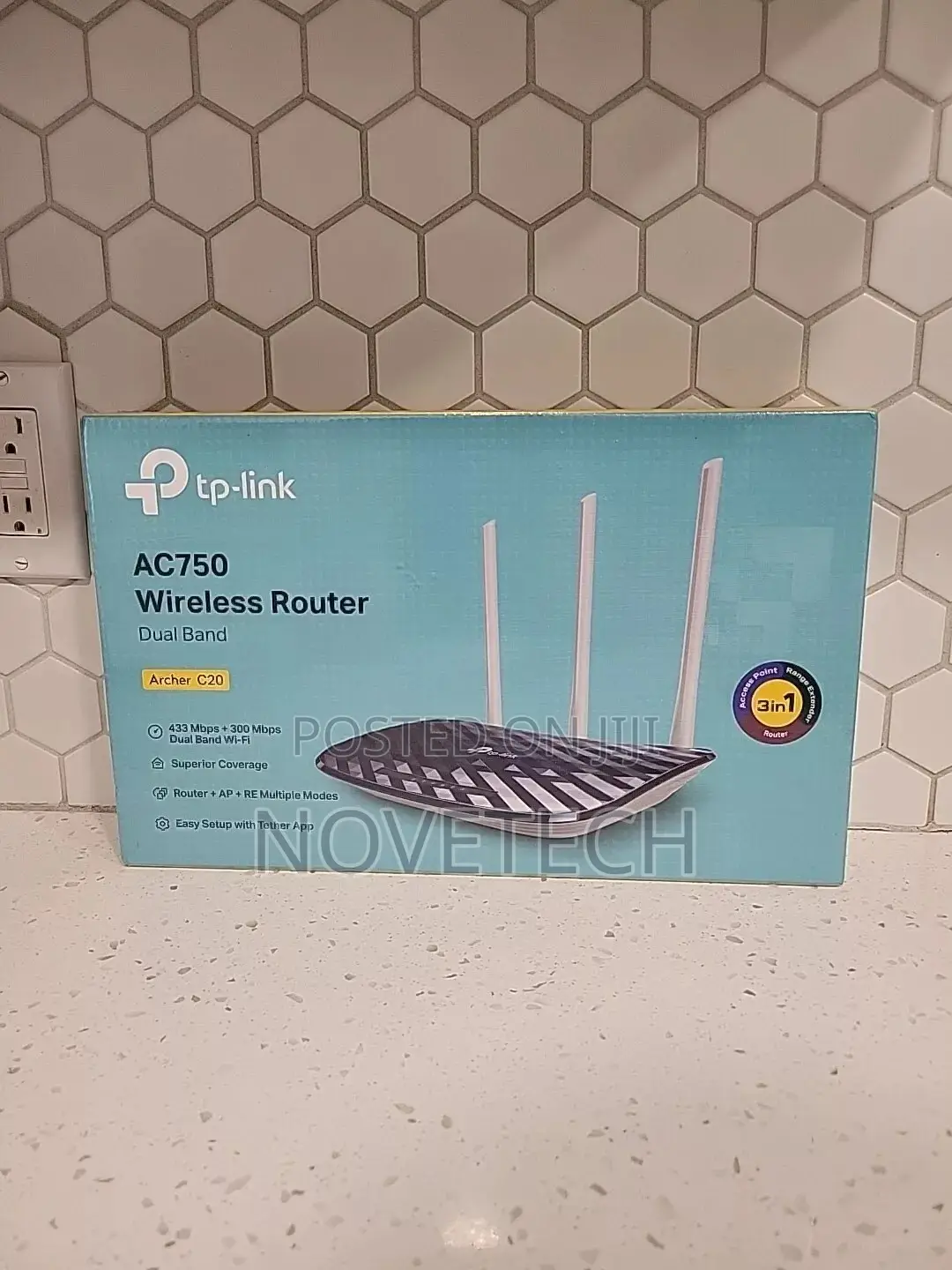 Tp-Link Archer C20 Wireless-Ac750 ROUTER