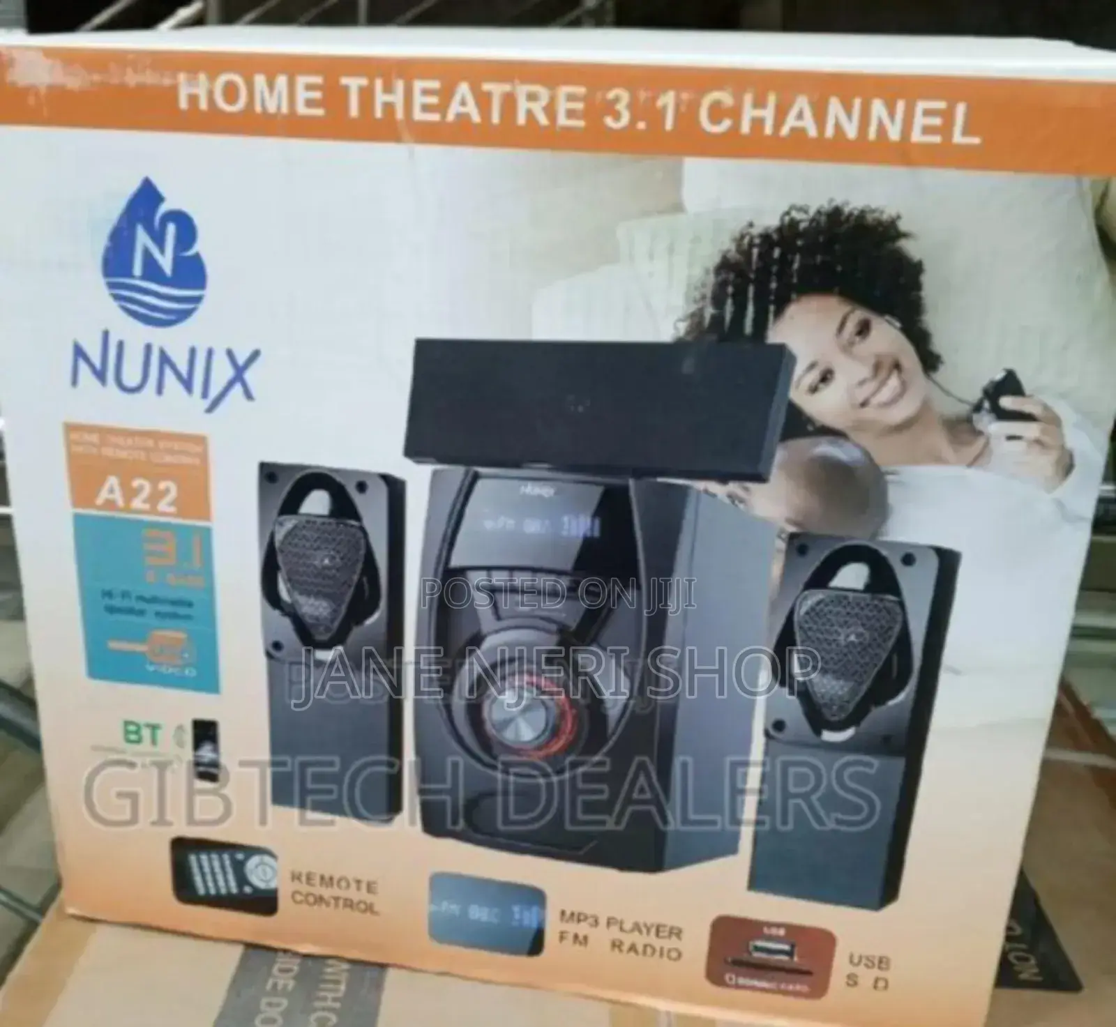 Original Nunix A22 Mini Hometheatre