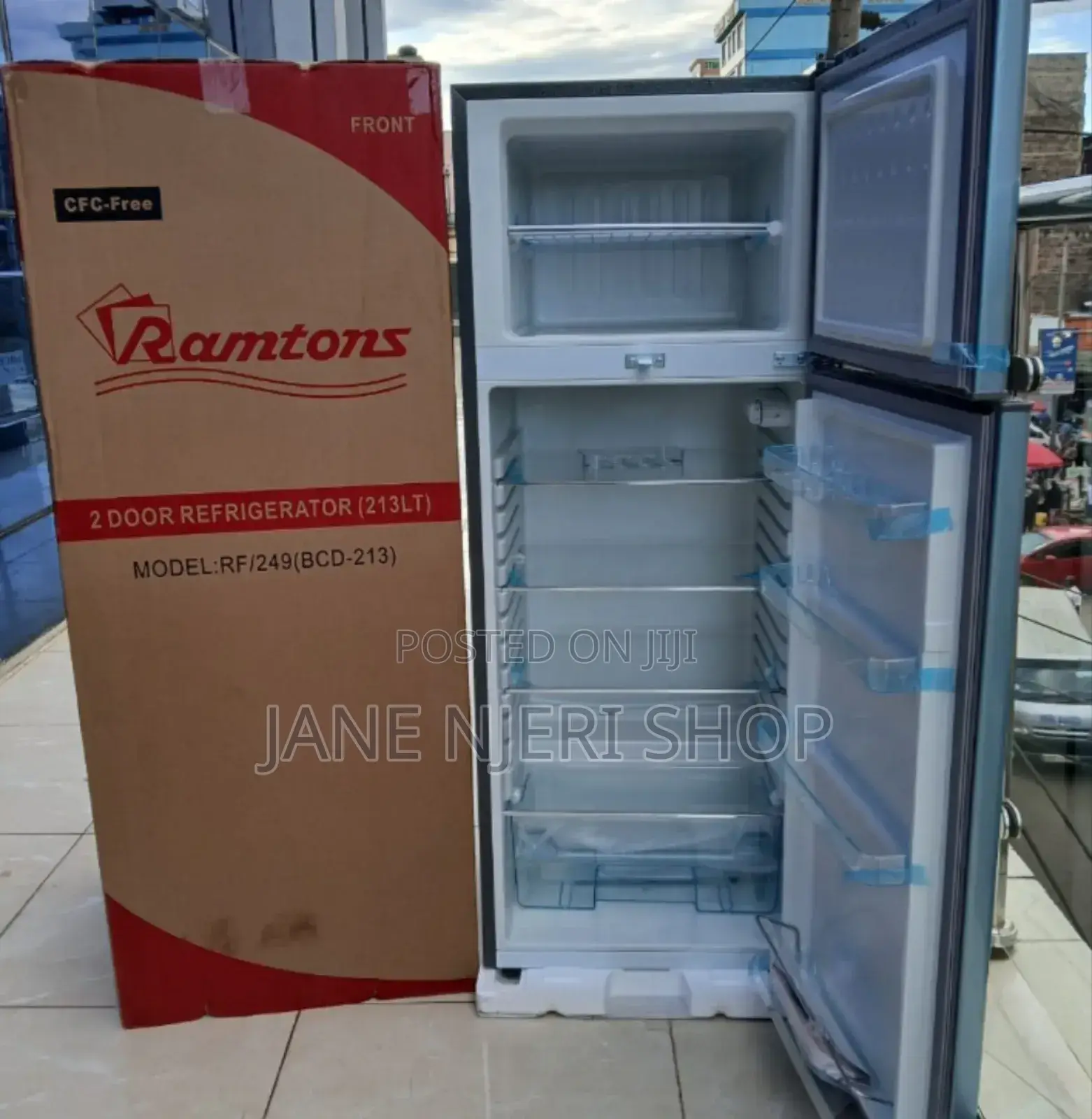 Ramtons 213 Litres Double Door Refrigerator