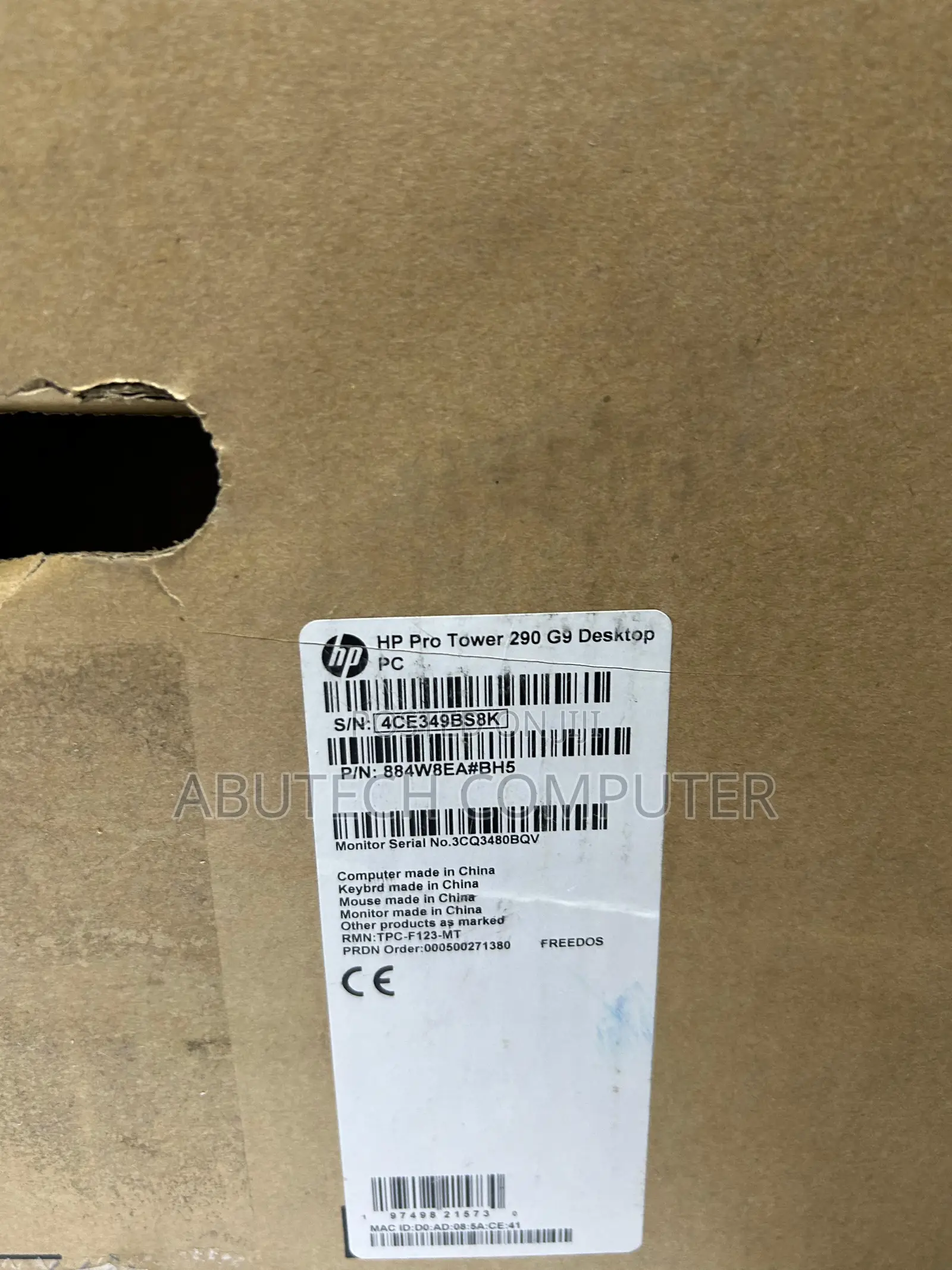 New HP 290 G9 All-in-One 16GB Intel Core I7 HDD+SSD 1T