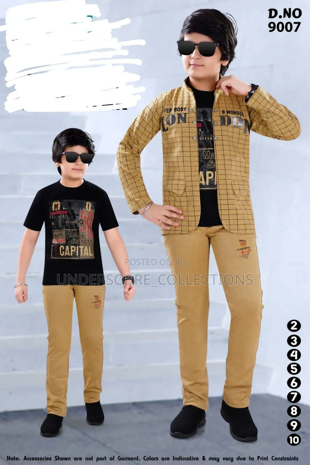3 in 1 Kids Suits. Unique Designs and Best in the Market.