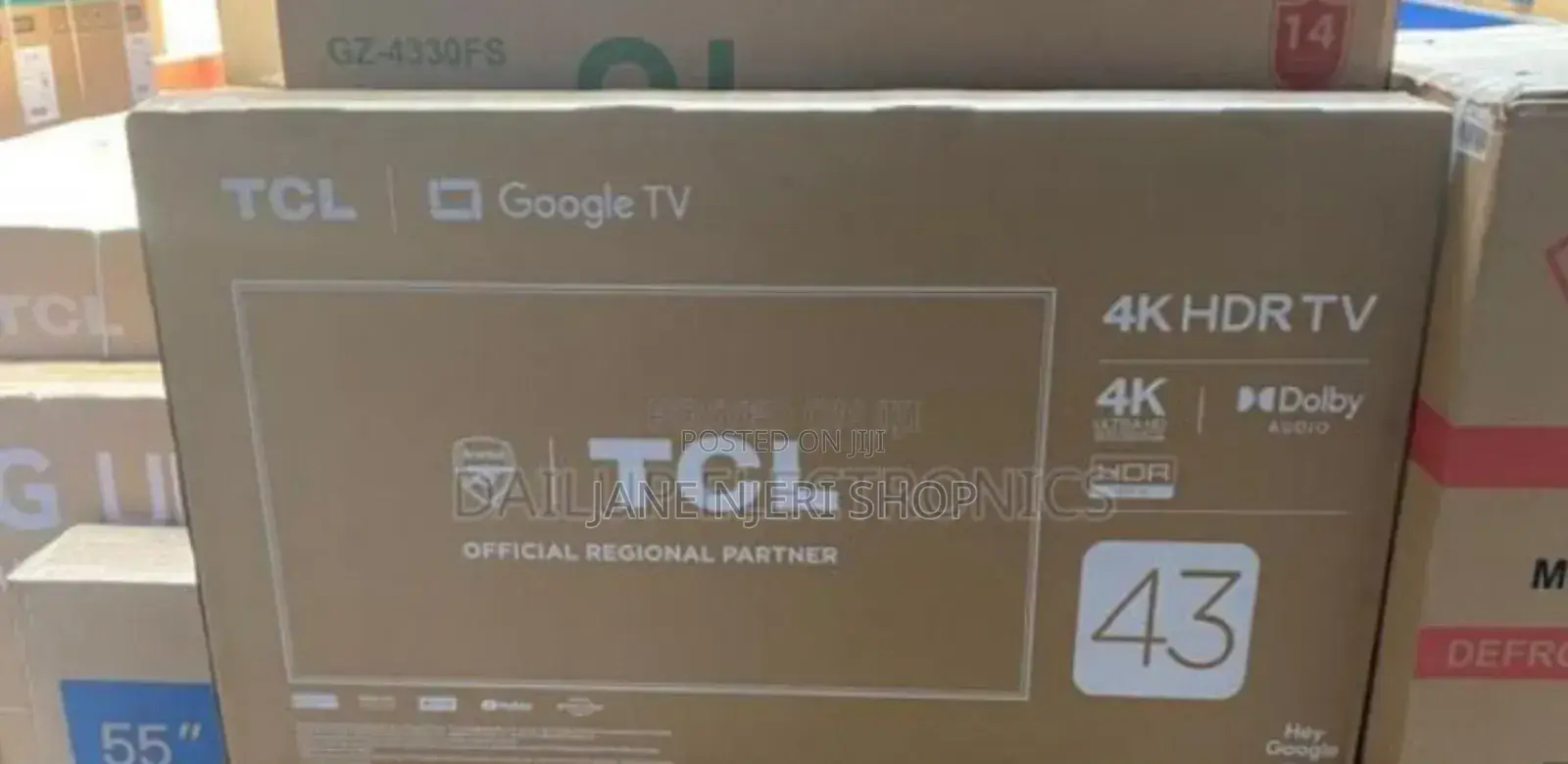 43 Inches Smart TCL Smart Android Tv