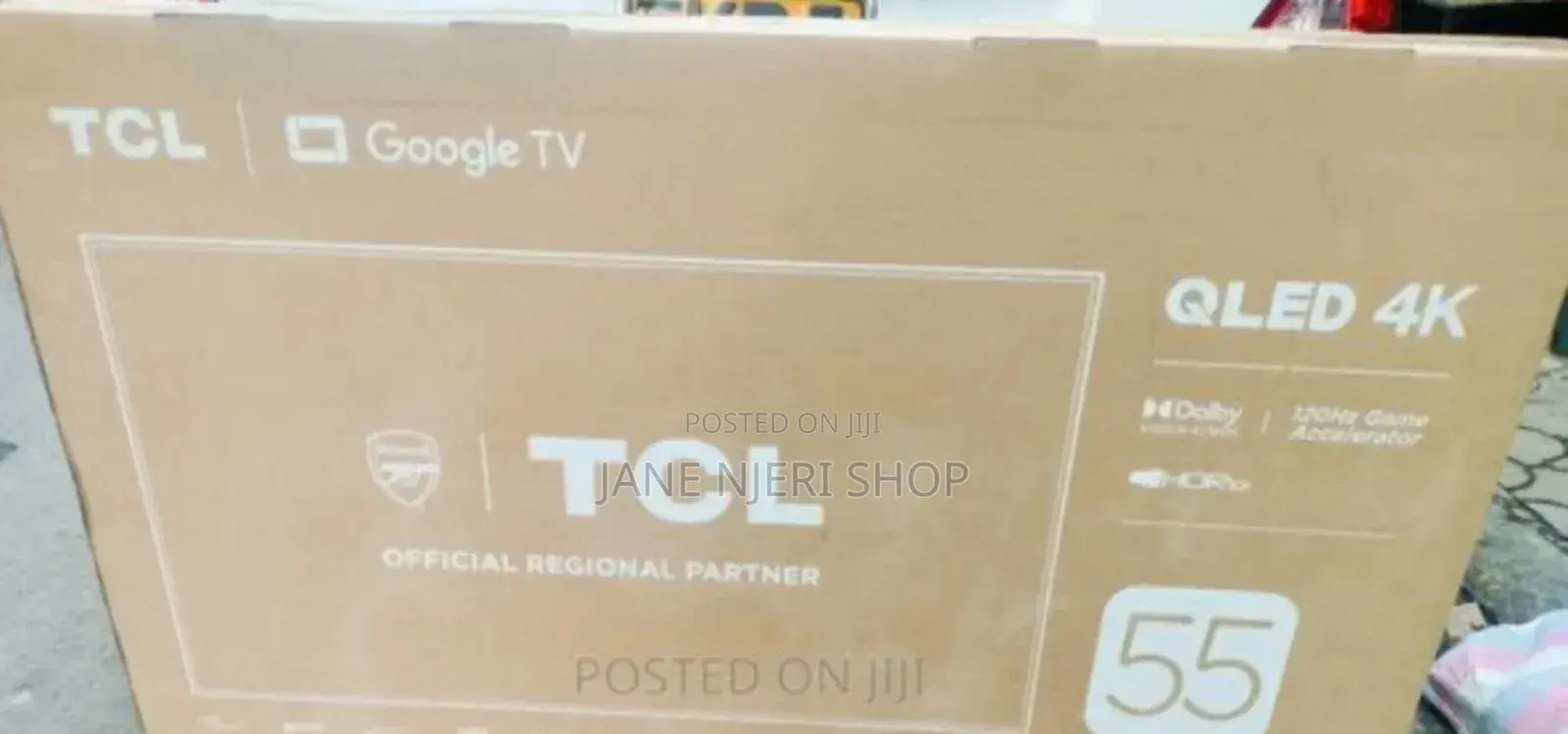 55 Inches TCL Qled Smart Android Tv