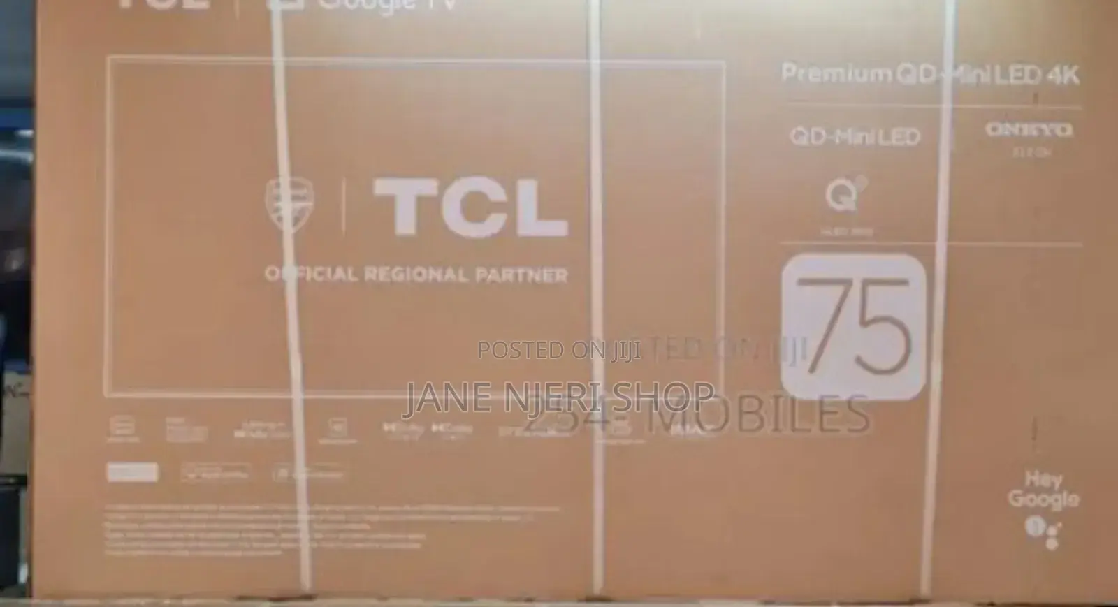 75 Inch TCL Smart Tv