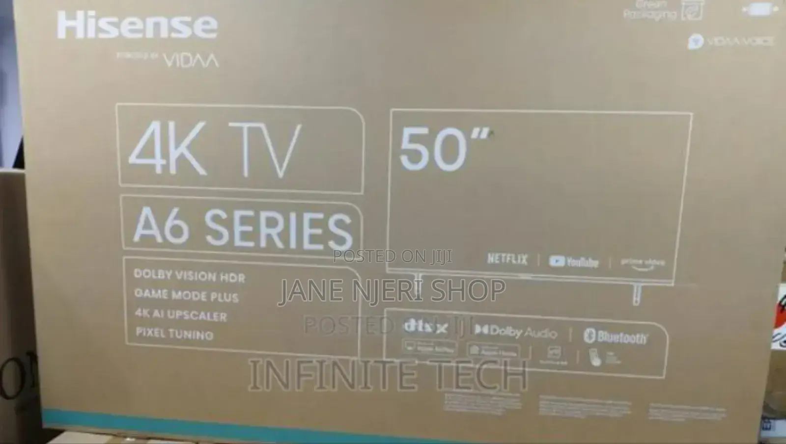 Hisense 50 Inch Smart Tv Frame Less