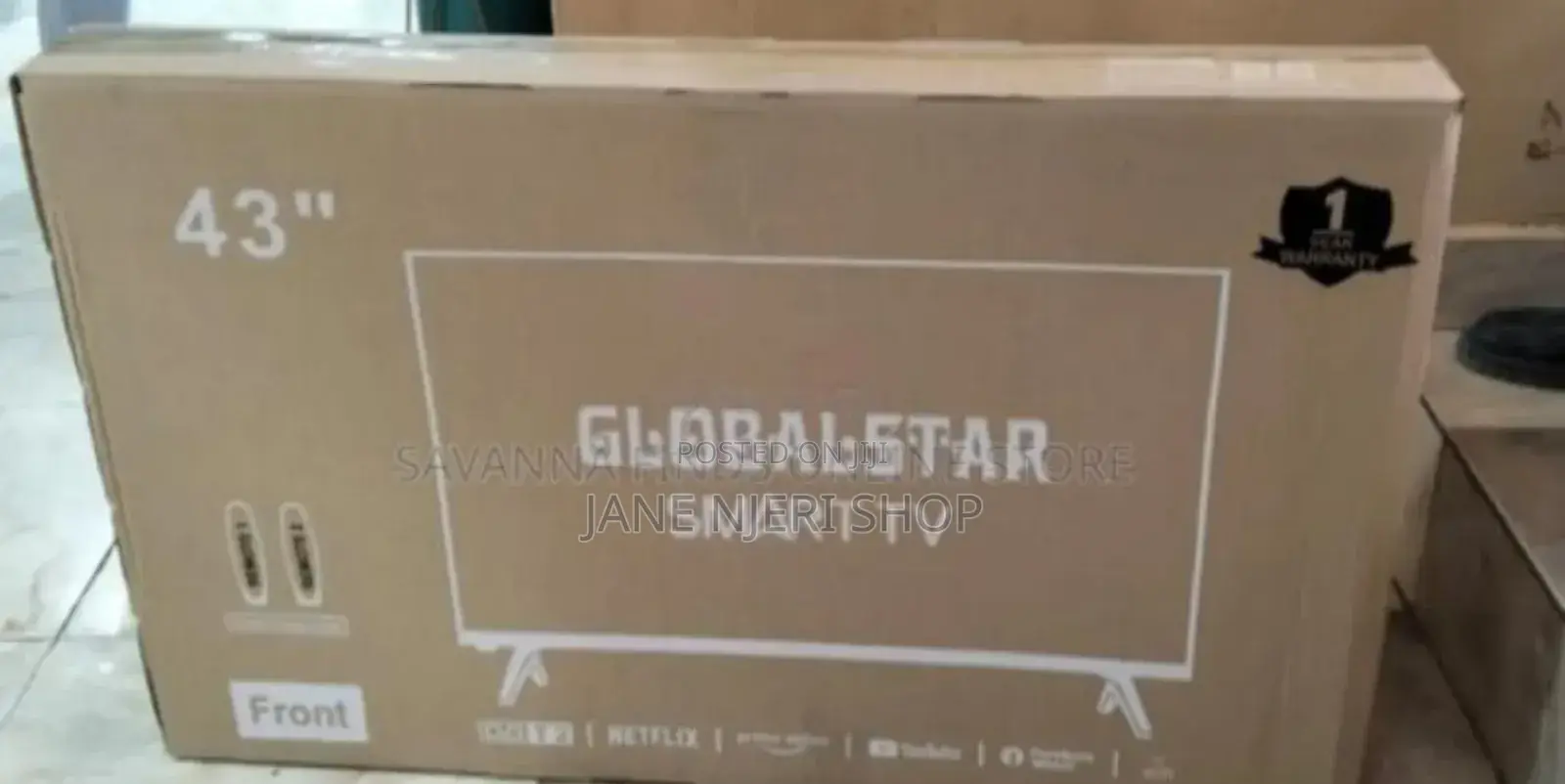Beat Quality Tv 43inches Smart Android Tv