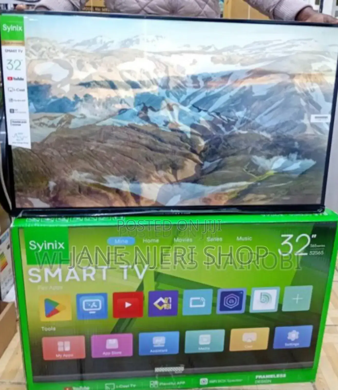 Brand New Syinix 32 Inches Smart Tv