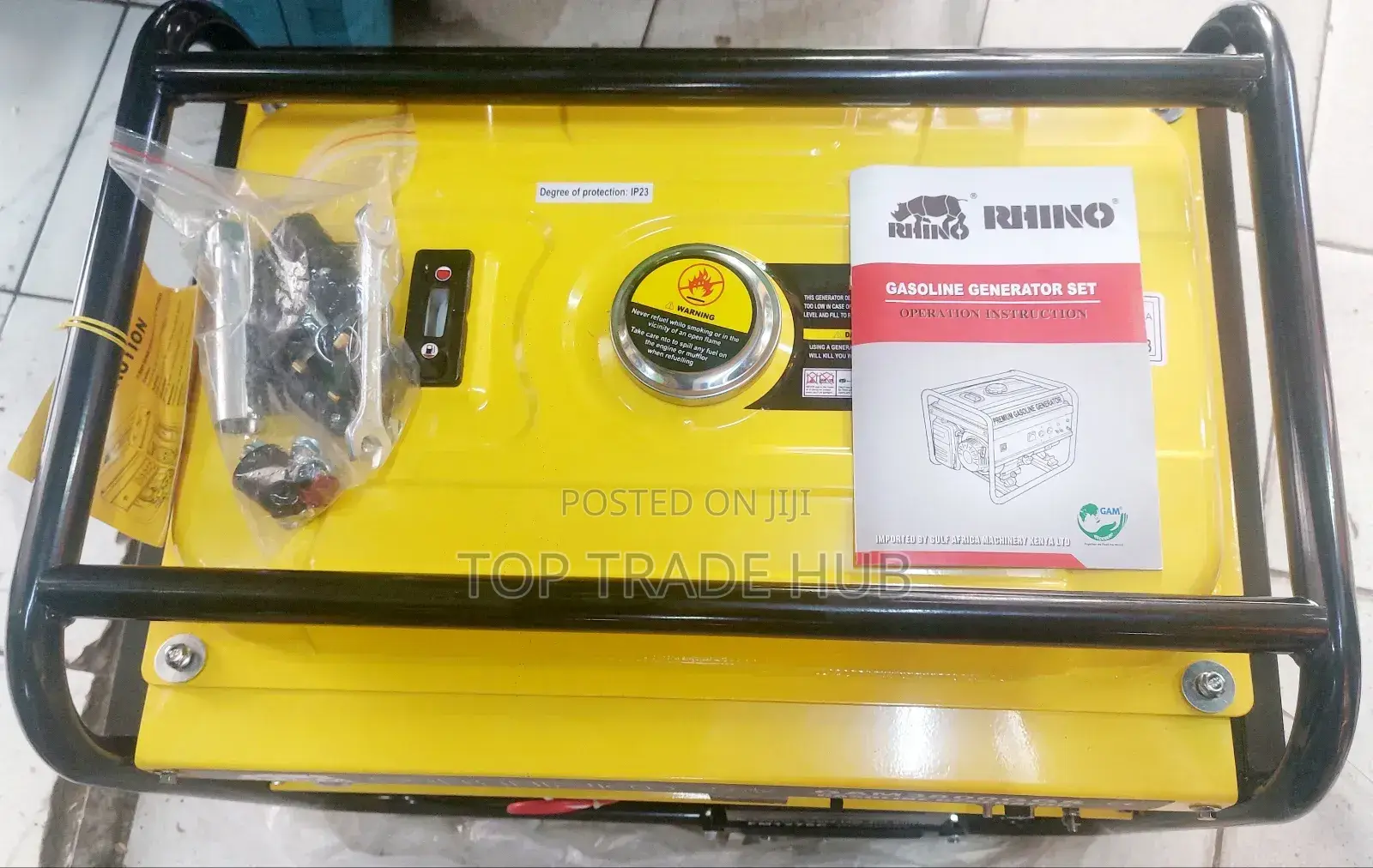 Rhino 3.5kva Gasoline Generator Key Start
