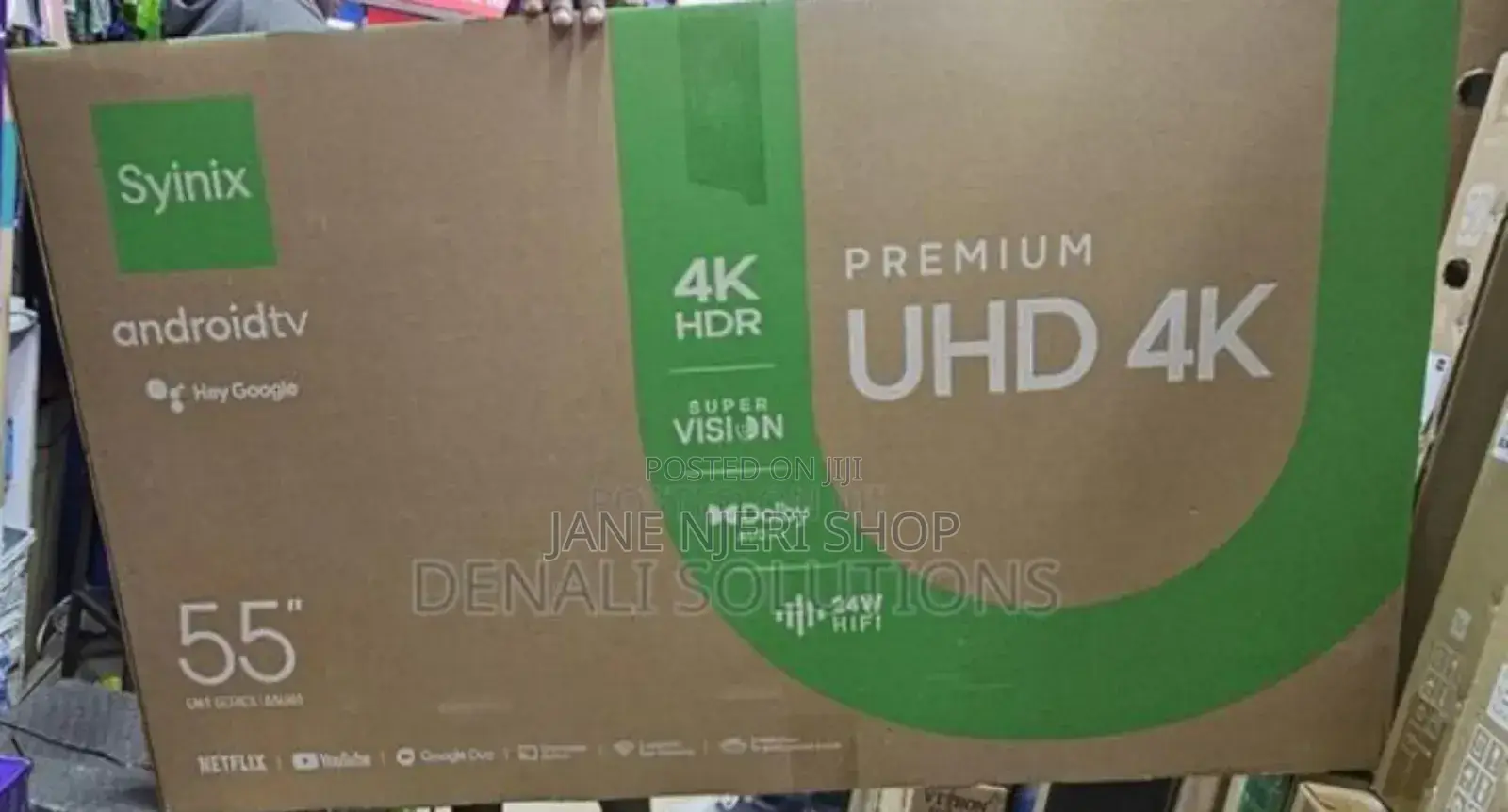 Syinix 55 Inches Smart Android Brand New
