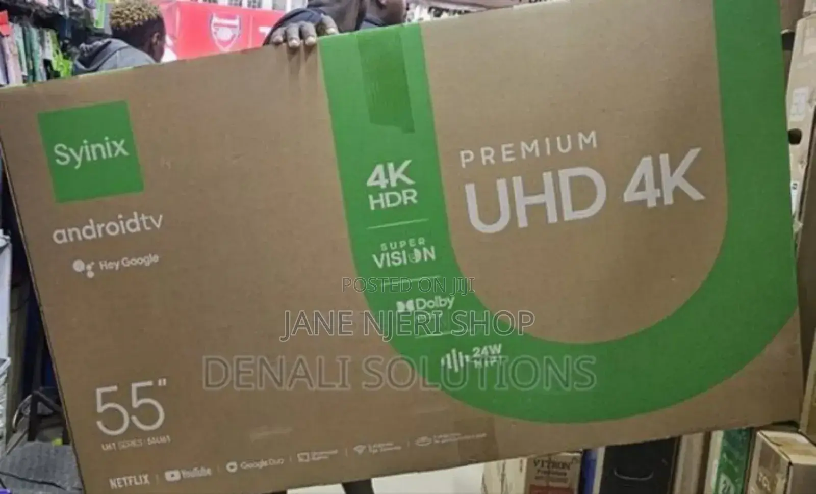 Syinix 55 Inches Smart Android Brand New