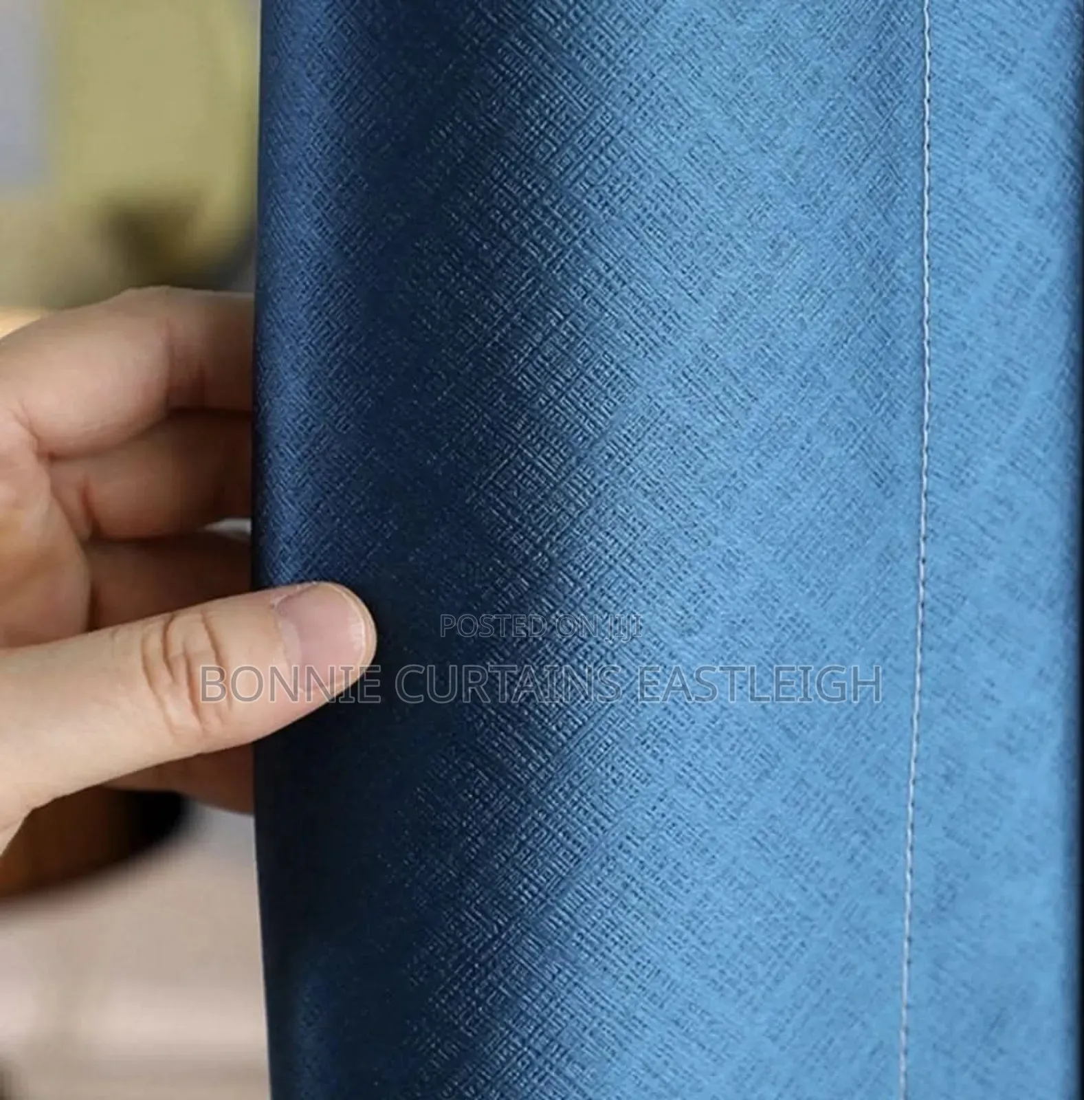Blue. Glod. Orange. Curtains Curtains