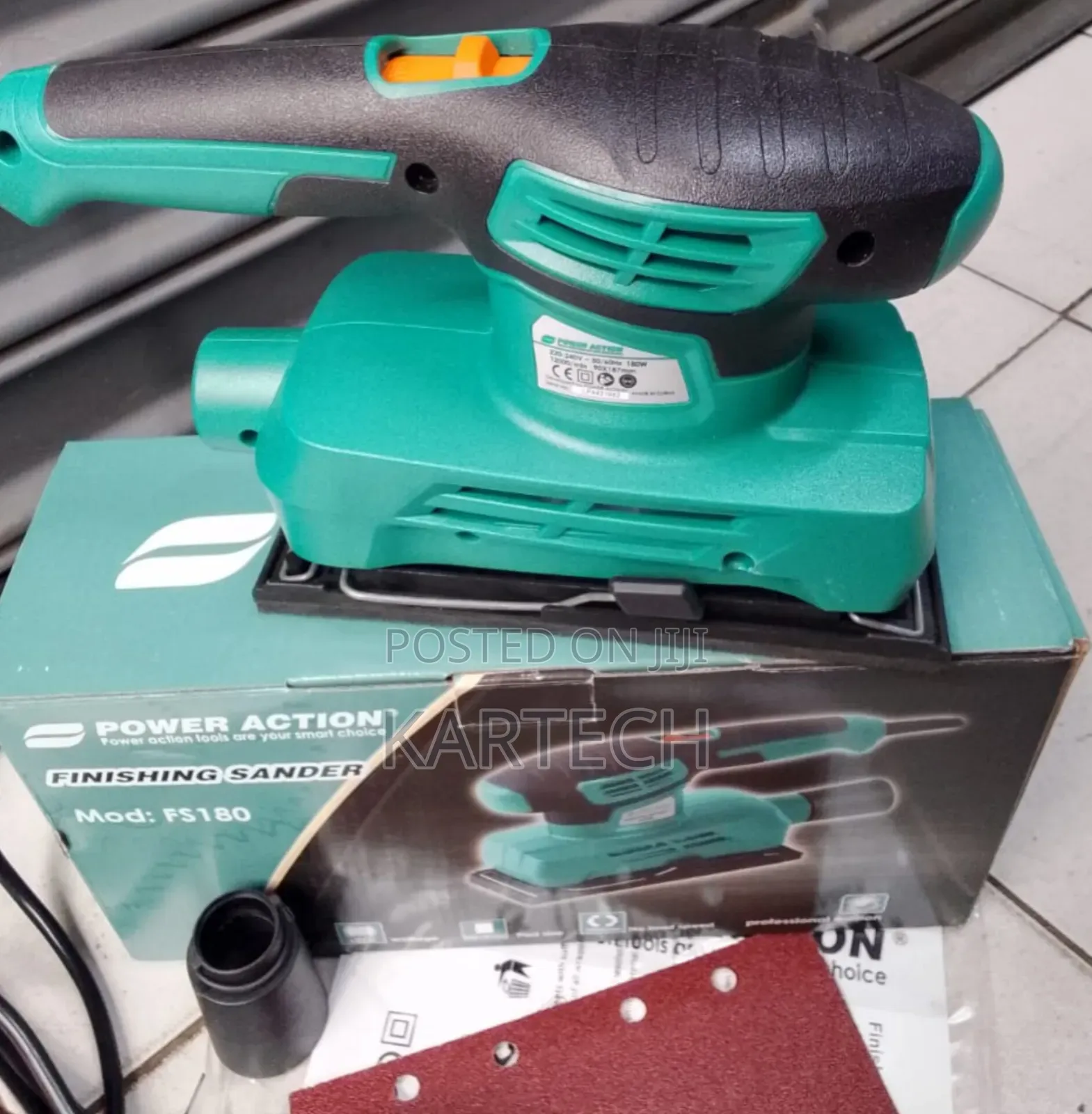 Power Action Finishing Sander 180W - FS180