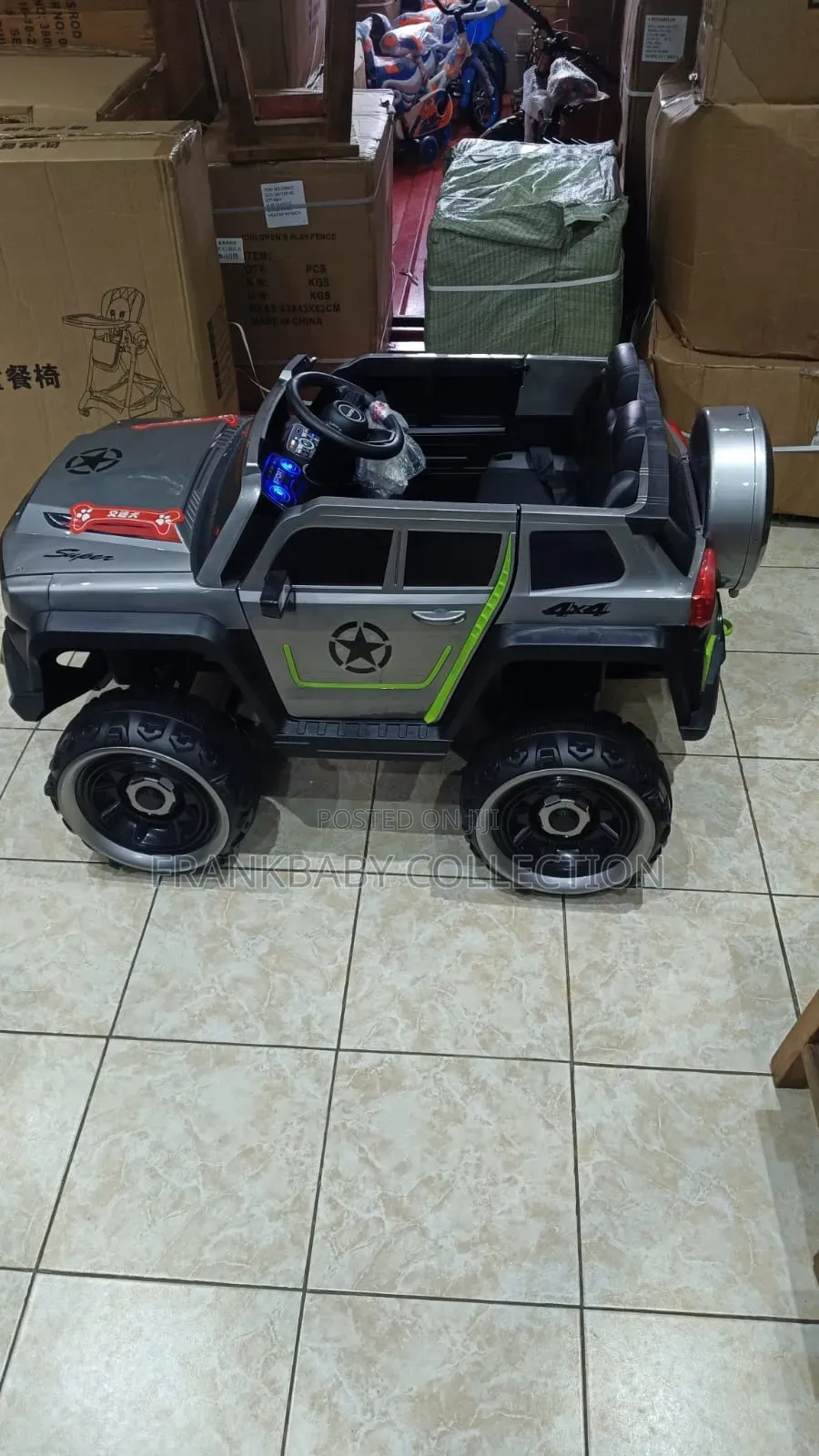 Kids Electric Rechargeable Jeep
