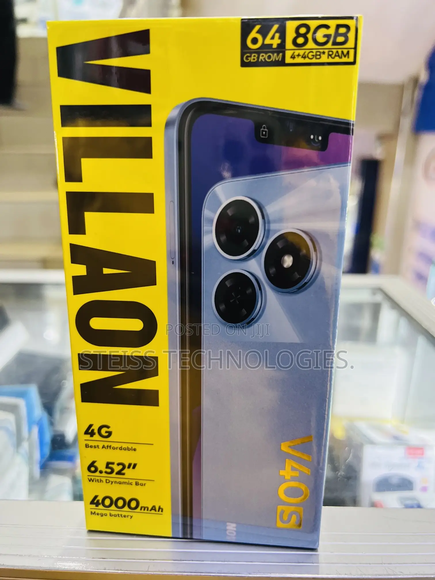 New Villaon V40s 64 GB Blue