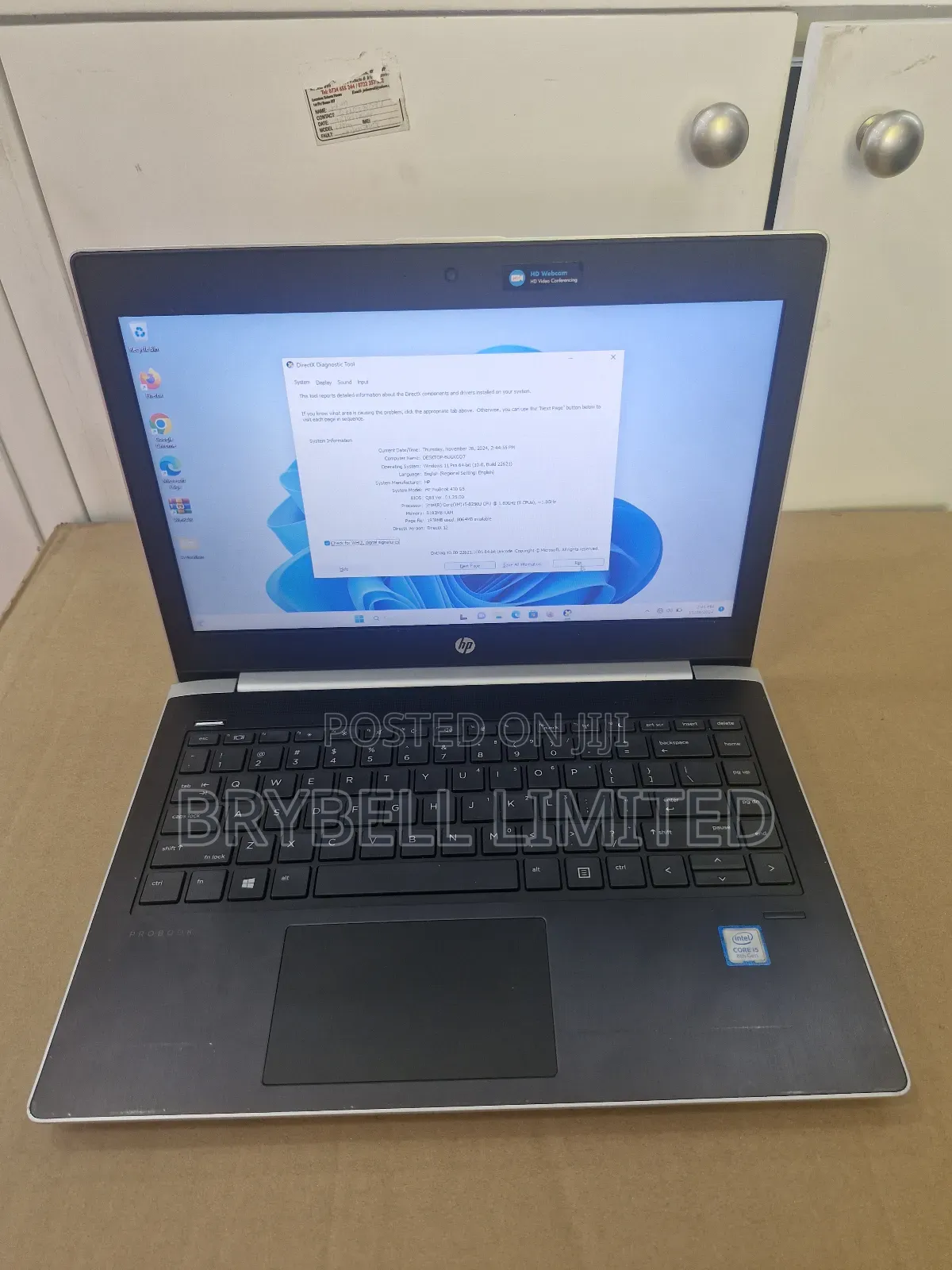 Laptop HP ProBook 430 G5 8GB Intel Core I5 SSD 500GB