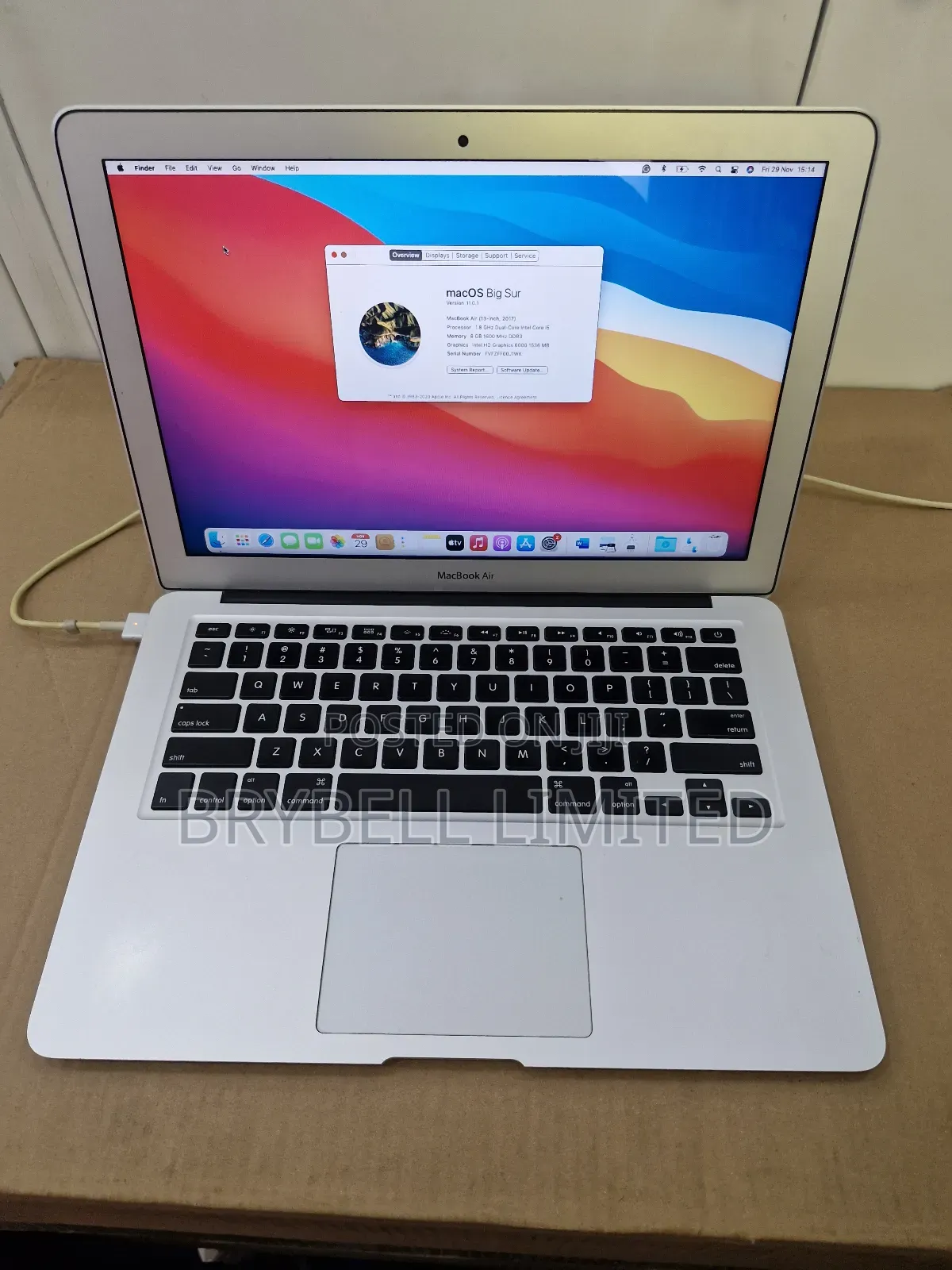 Laptop Apple MacBook Air 2017 8GB Intel Core I5 SSD 128GB