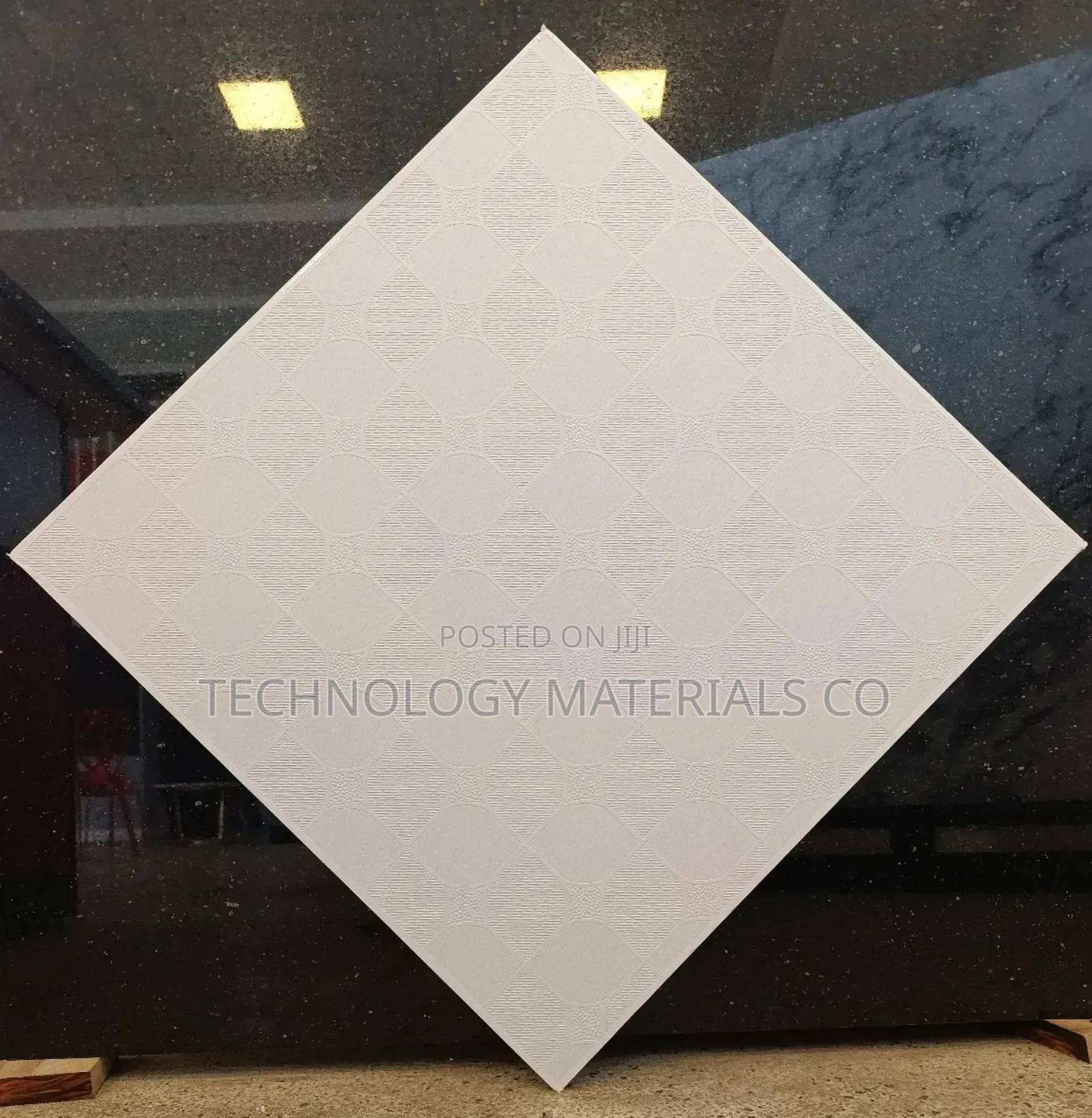THUMB Gypsum Ceiling Tiles,Moisture/Humidity Resistant.