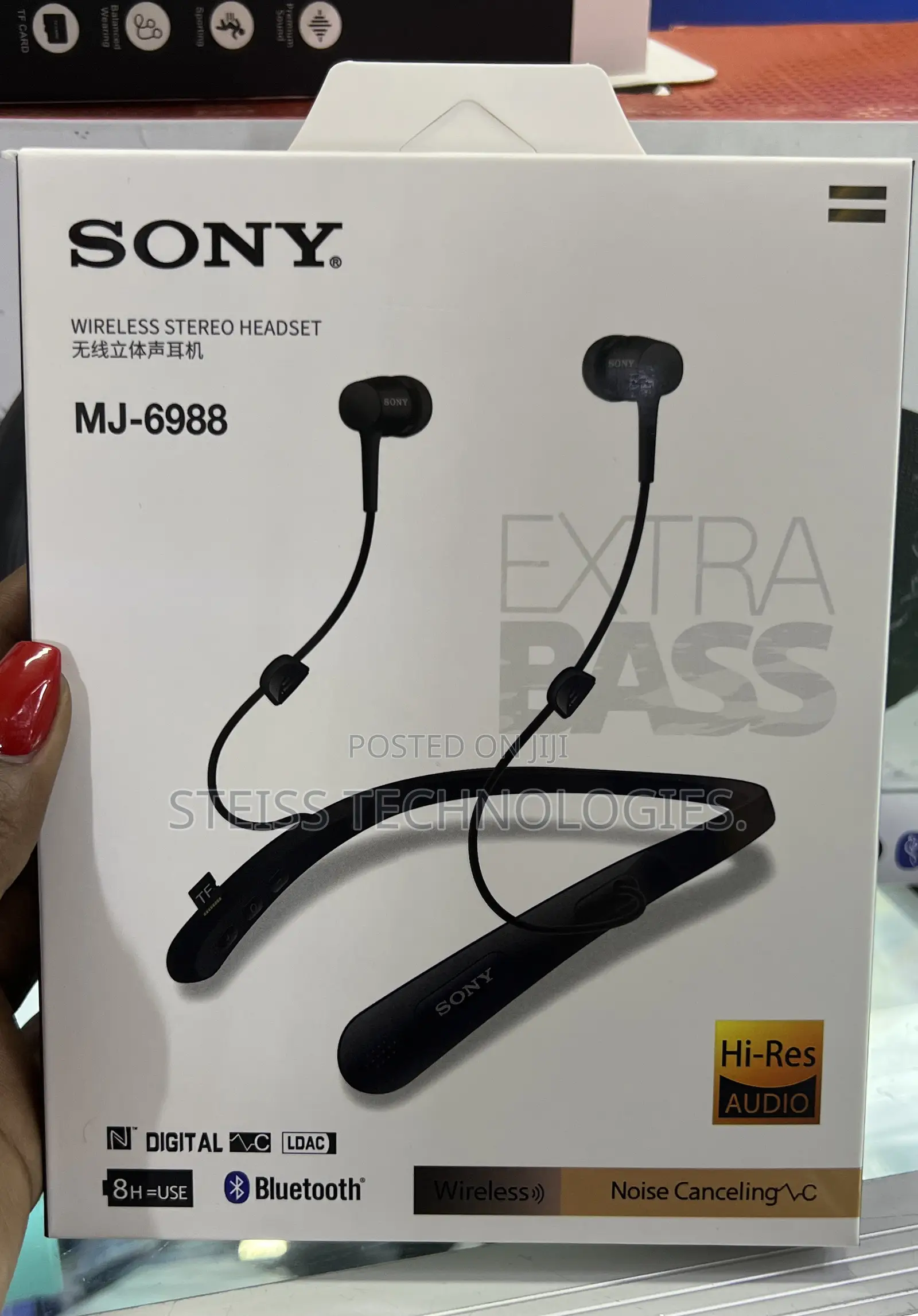 Sony Wireless Mj6988 Neckband.
