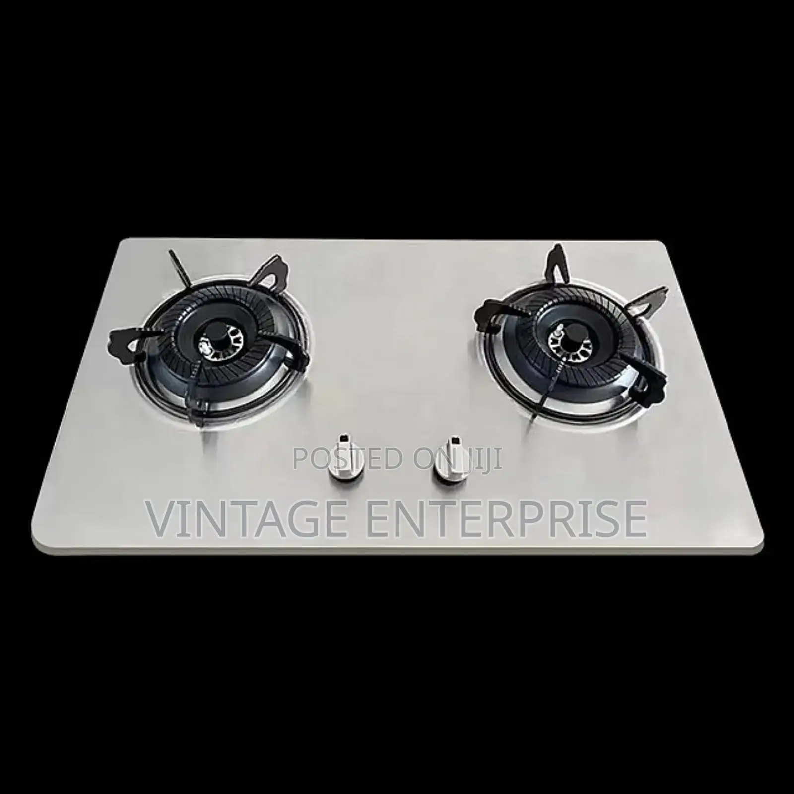 2 Burner Amaze Stainless Steel Hob Cooker