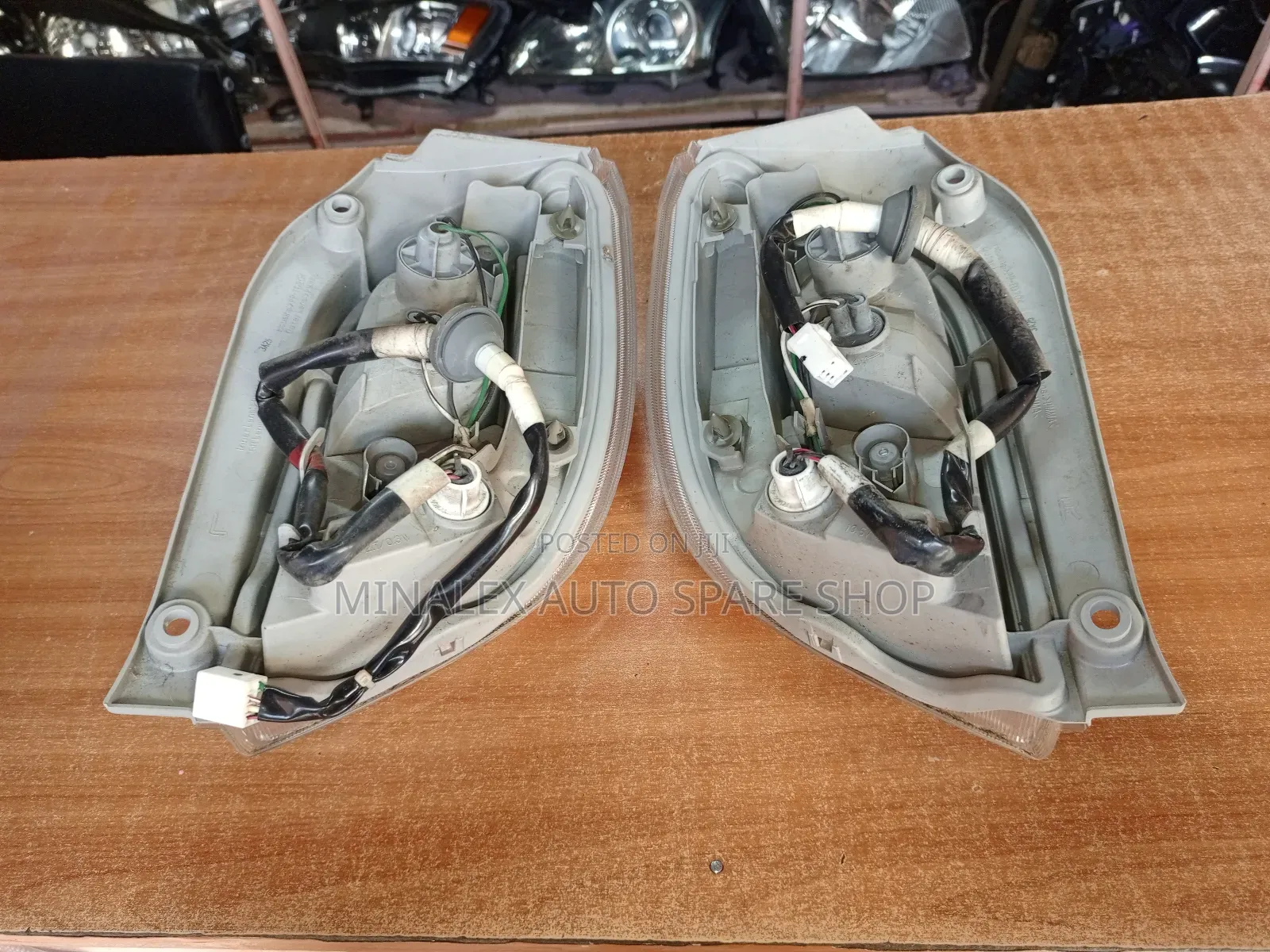 Subaru Pleo Red Diodes Backlights Complete With Bulbs
