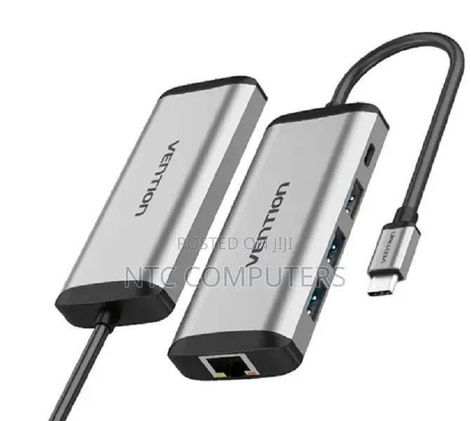 Vention USB-C MULTI-FUNCTIONAL 5 in 1 DOCKING STATION Type C