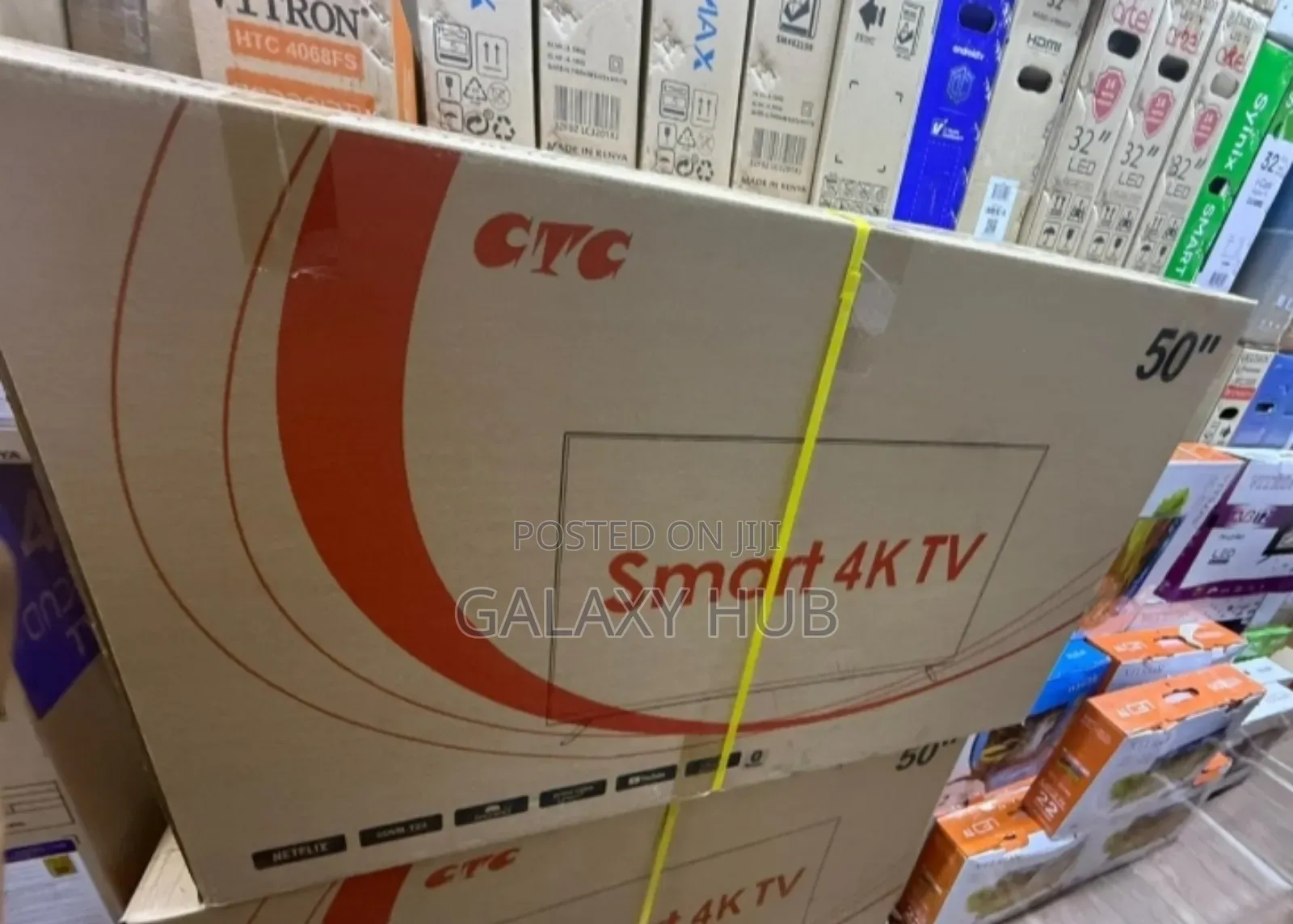 CTC 50 Inch Smart Android Uhd Tv ,Youtube, Netflix,