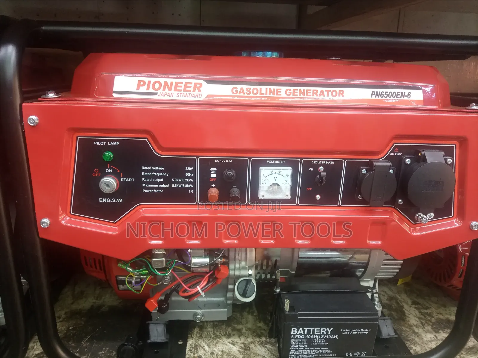 Pioneer 6.8kva Petrol Generator/4stroke Generator